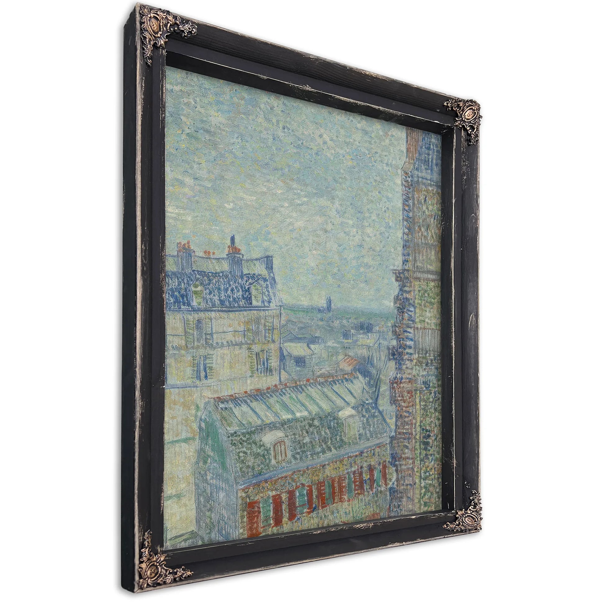 View From Theo's Apartment By Vincent Van Gogh Fine Art Print