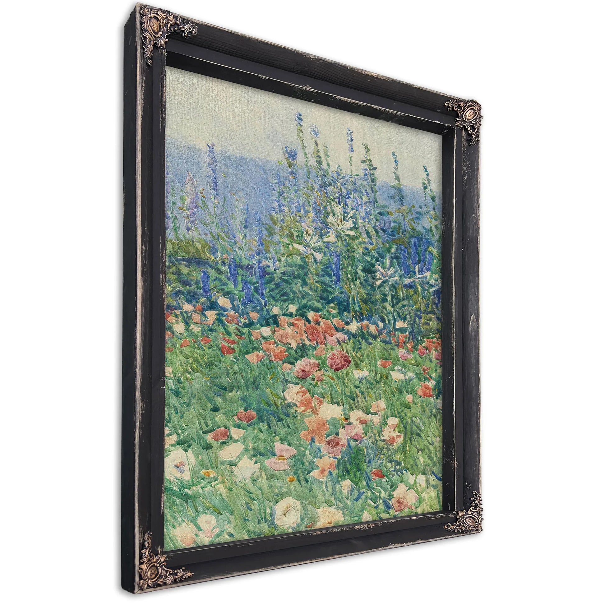 Flower Garden, Isles Of Shoals By Childe Hassam Fine Art Print