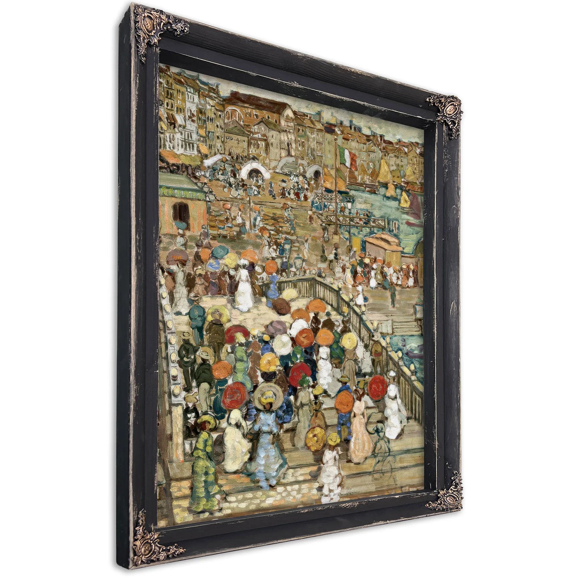 Ponte Della Paglia By Maurice Brazil Prendergast Fine Art Print
