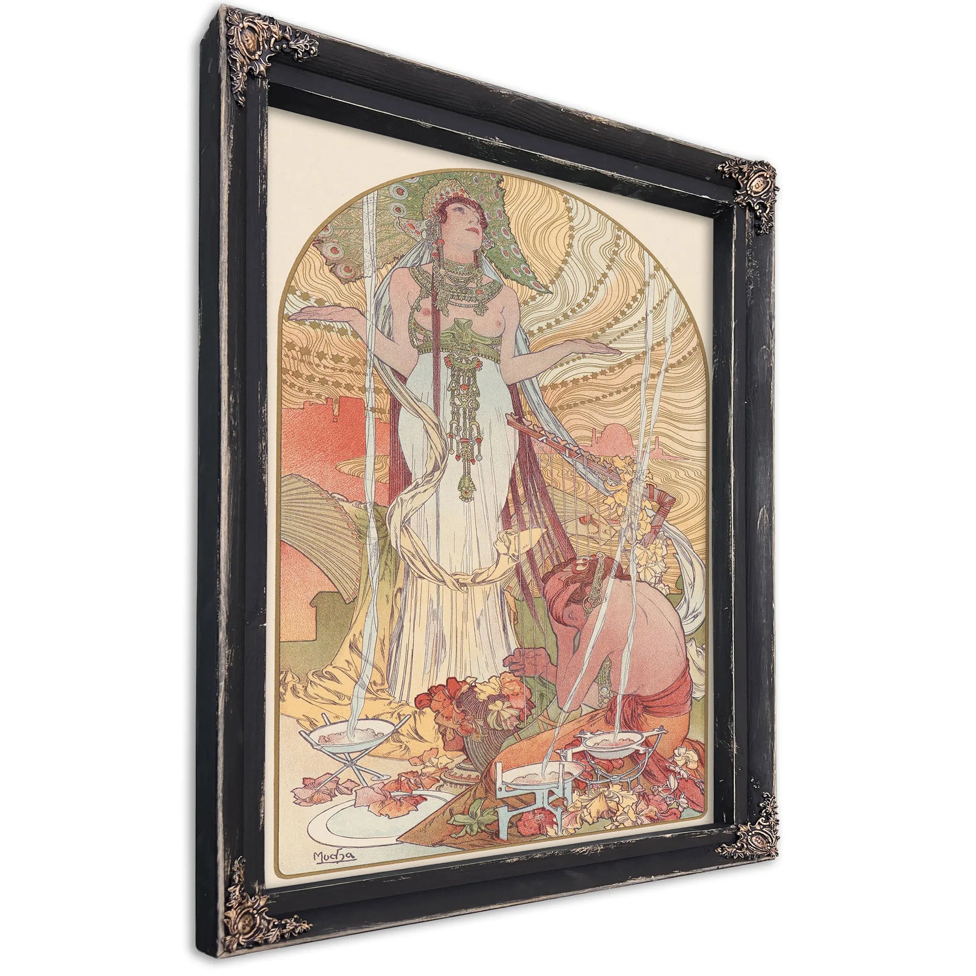 Incantation Salammbo by Alphonse Mucha