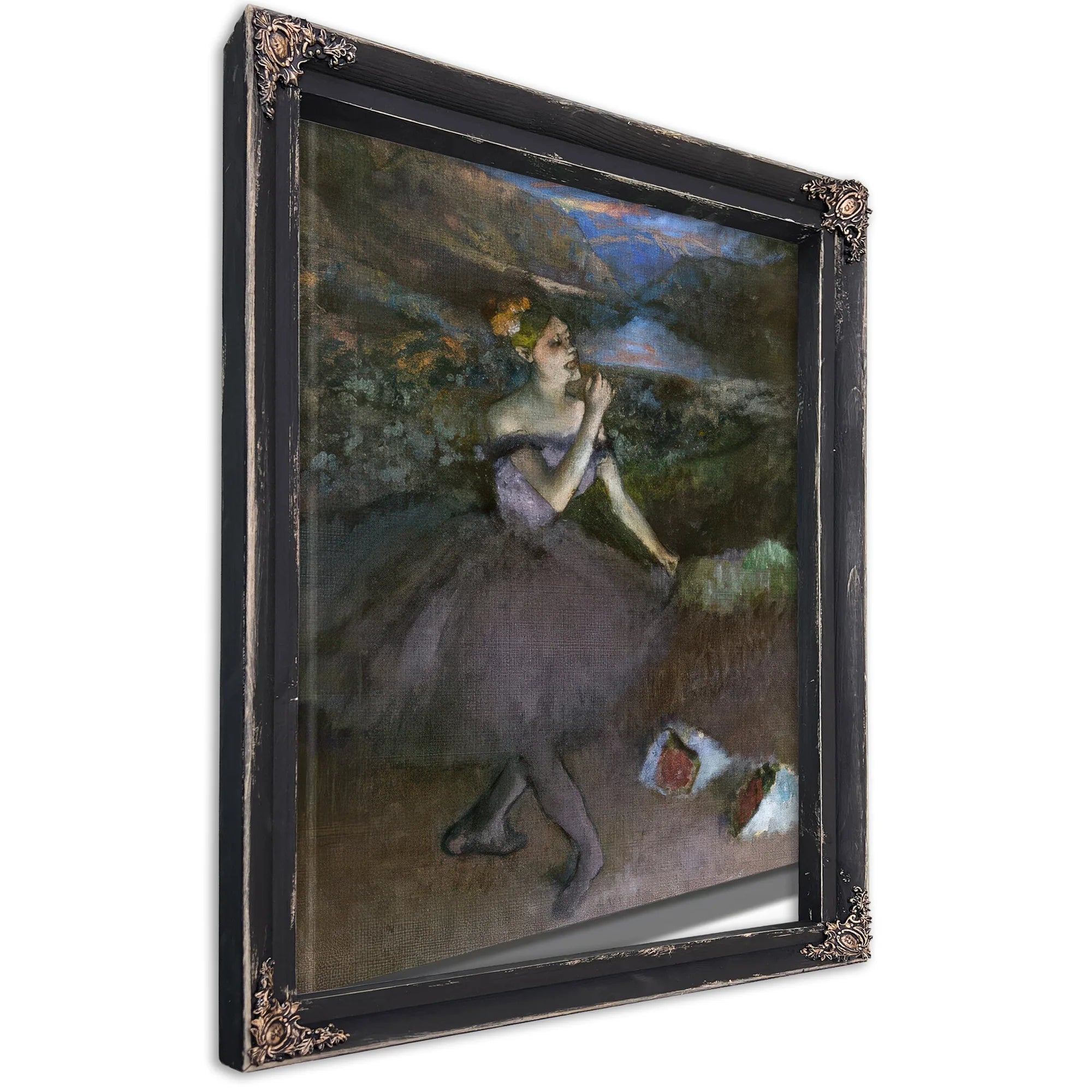 Dancer With Bouquet By Edgar Degas Fine Art Print