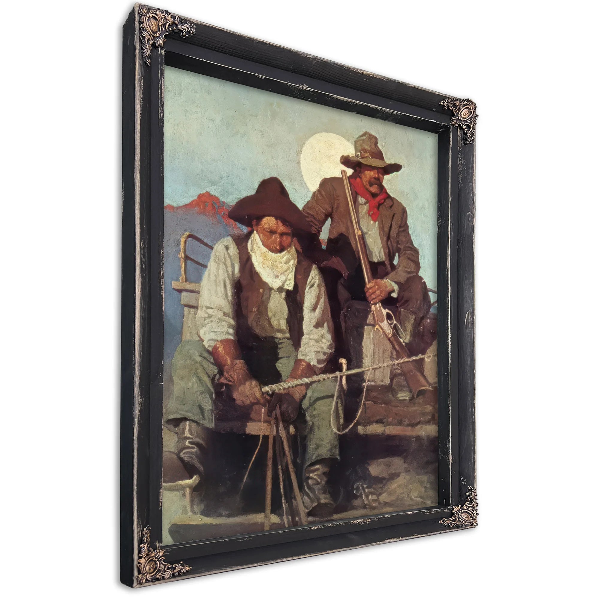 The Pay Stage By NC Wyeth Fine Art Print