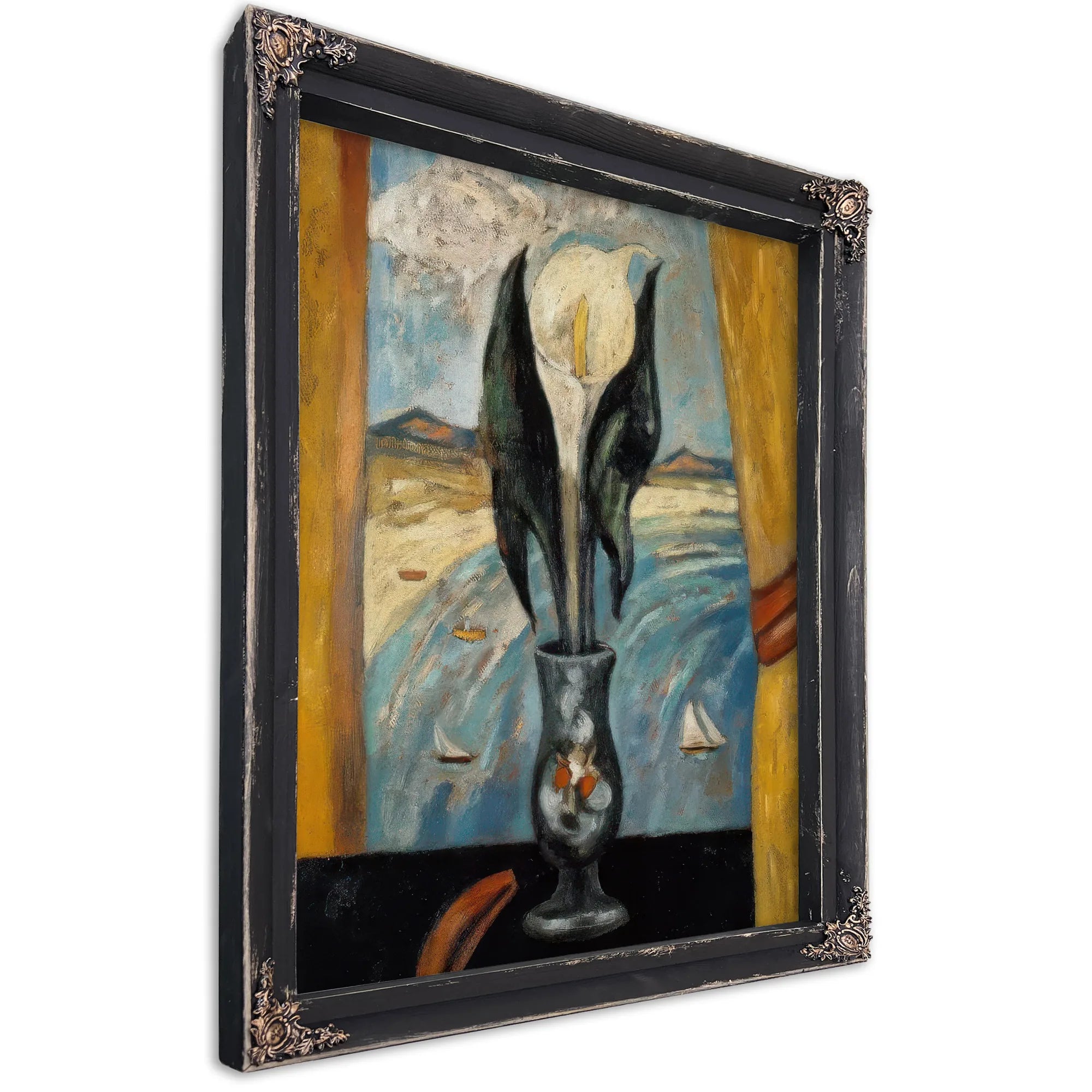 Atlantic Window By Marsden Hartley Fine Art Print