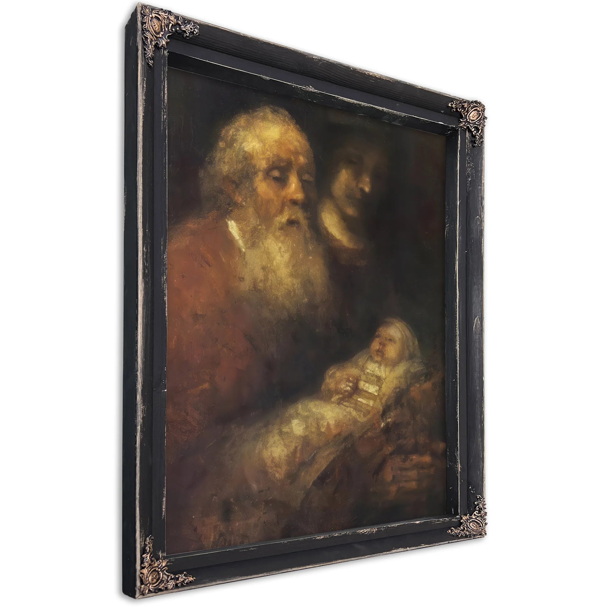 The Mystery Of The Revealed Form The Jewish Bride By Rembrandt Fine Art Print