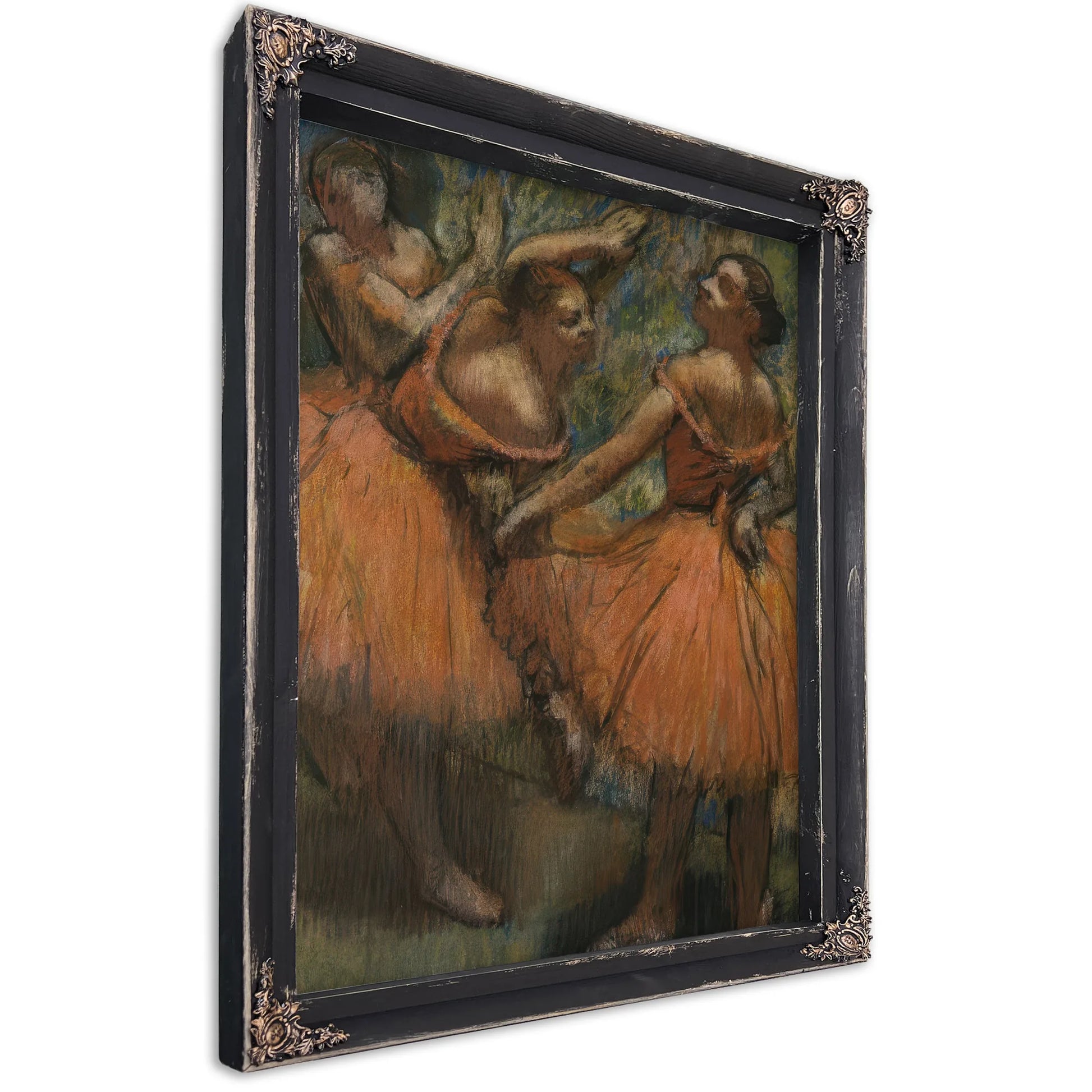 Les Jupes Rouge (The Red Skirts) By Edgar Degas Fine Art Print