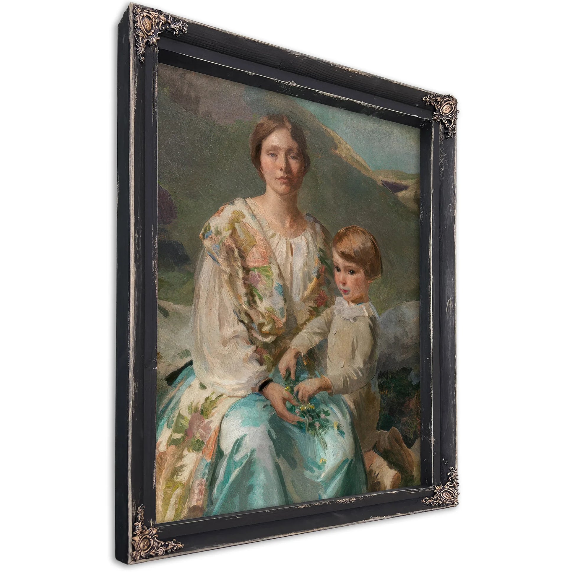 Mrs James Blathwaite Drinker And Her Son 1922 By Cecilia Beaux Fine Art Print