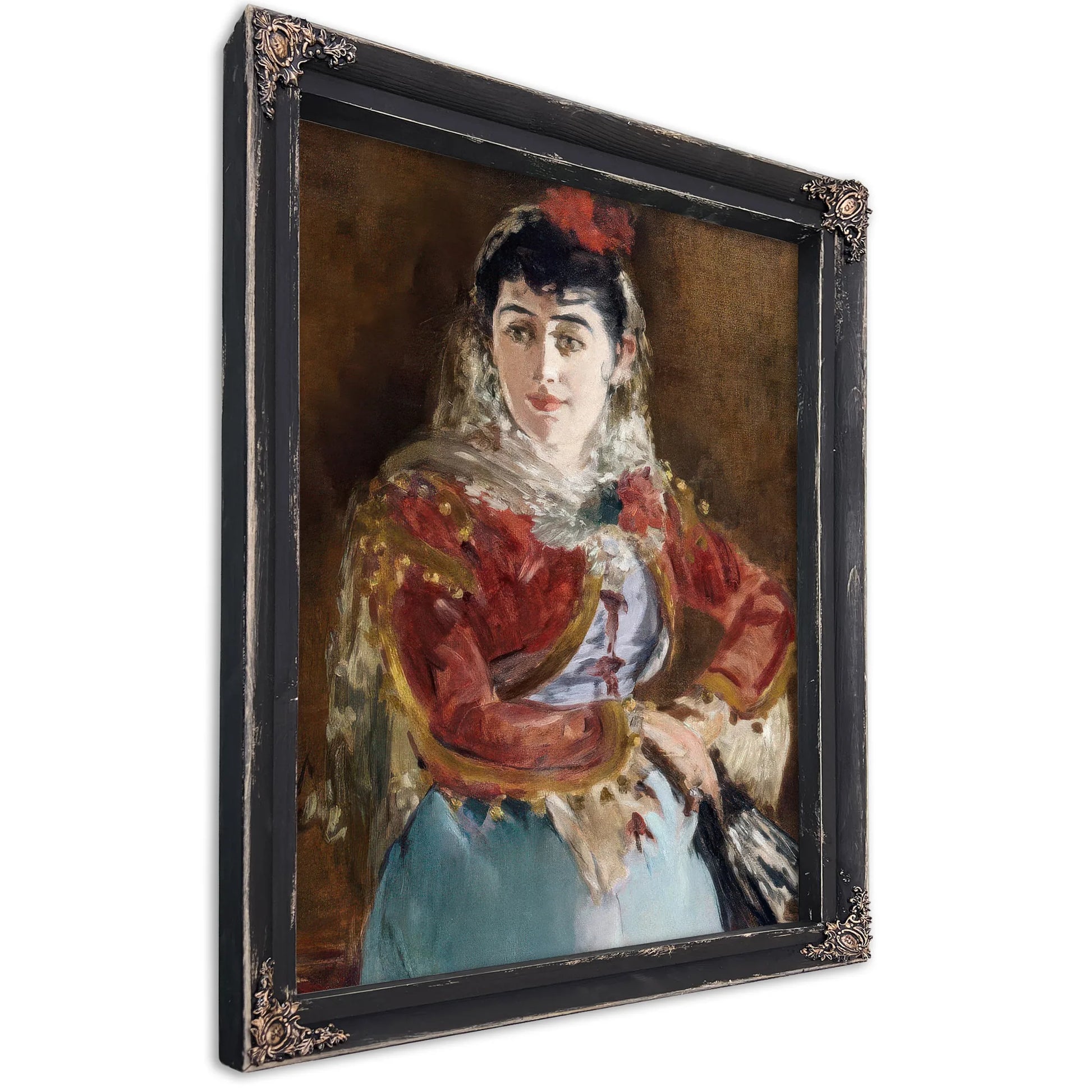 Portrait Of Emilie Ambre In The Role Of Carmen By Edouard Manet Fine Art Print