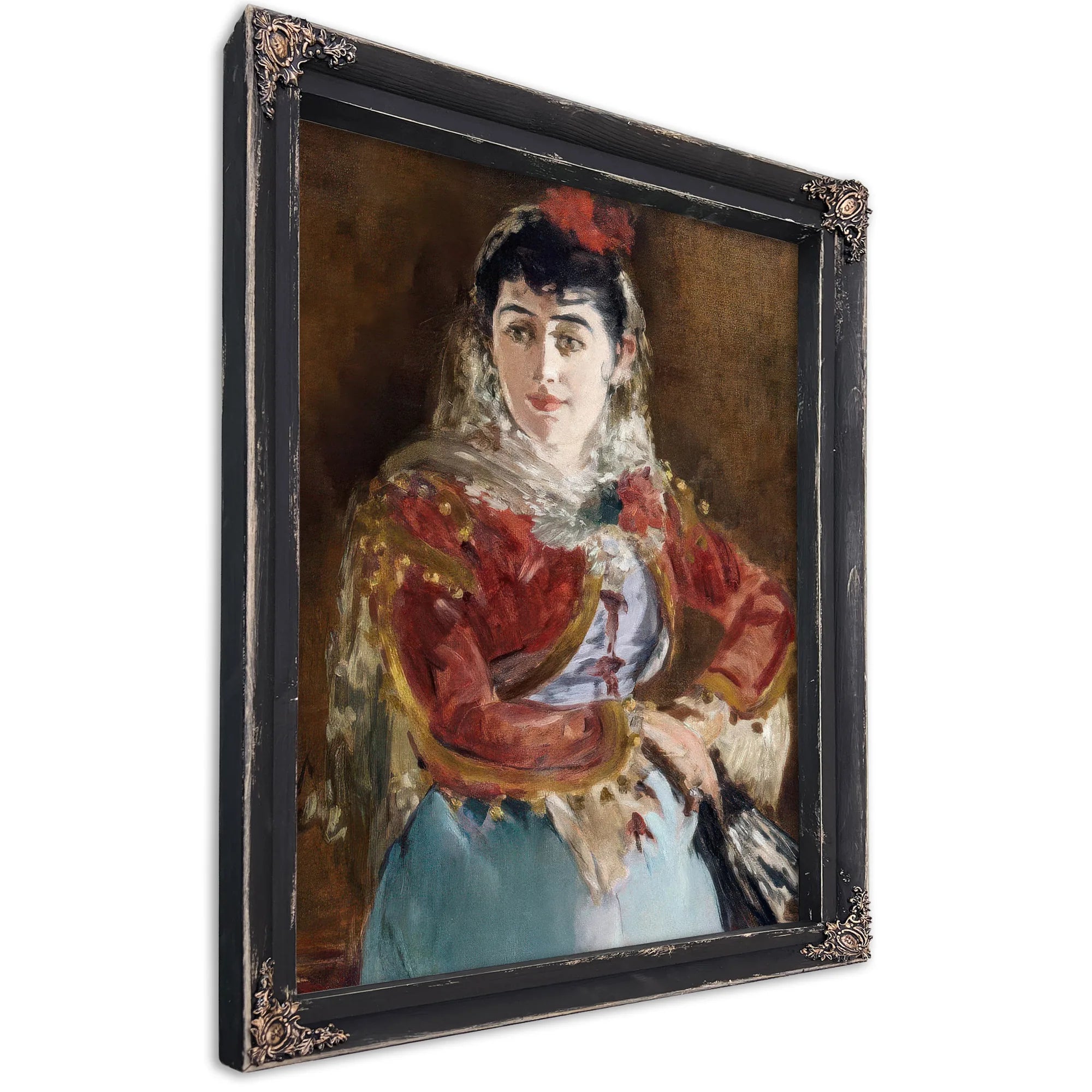 Portrait Of Emilie Ambre In The Role Of Carmen By Edouard Manet Fine Art Print