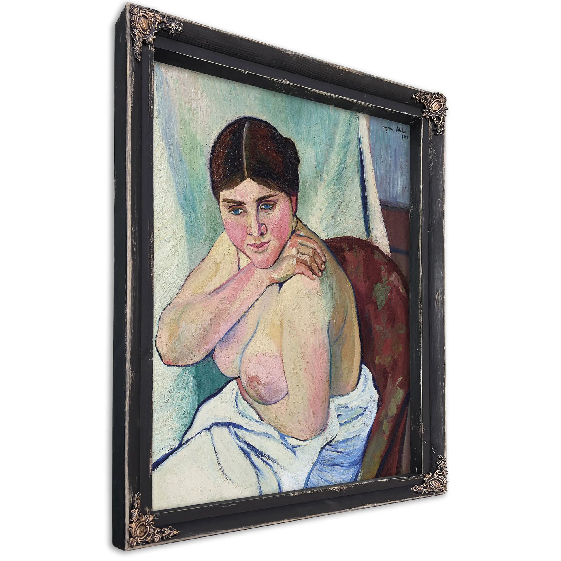 Juliette Assise Au Fauteuil by Suzanne Valadon