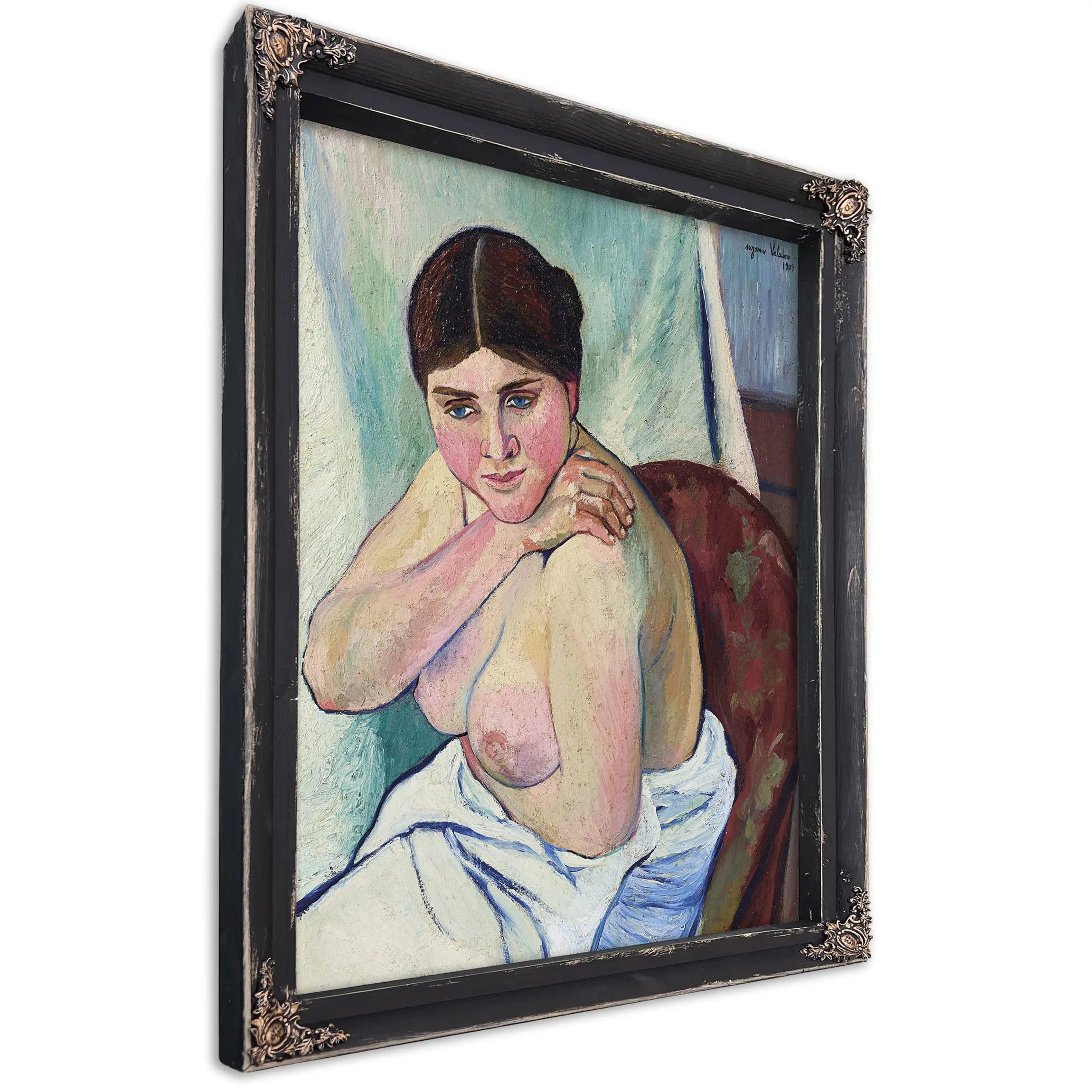 Juliette Assise Au Fauteuil by Suzanne Valadon