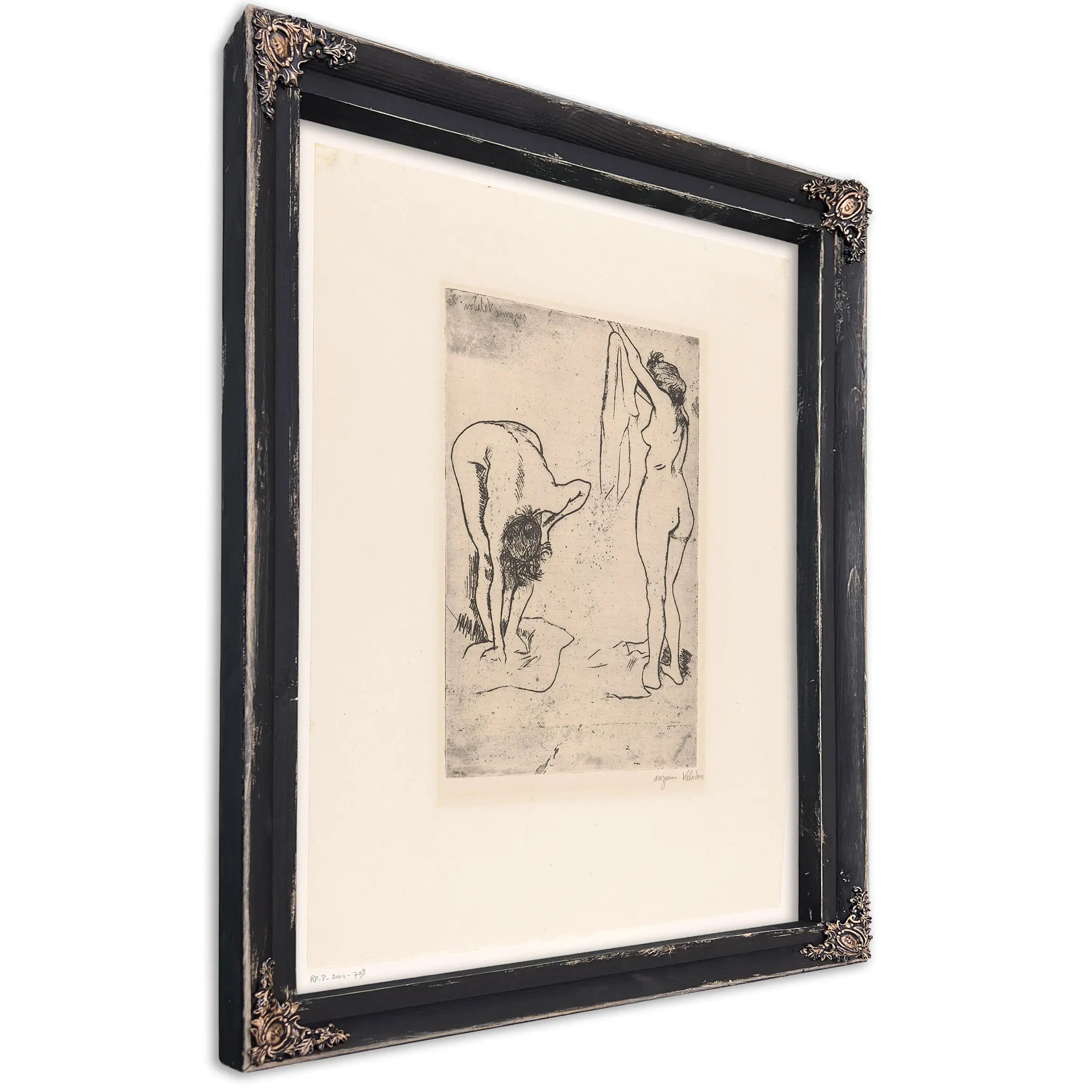 Twee Vrouwen Drogen Zich Af Femmes S Essuyant by Suzanne Valadon