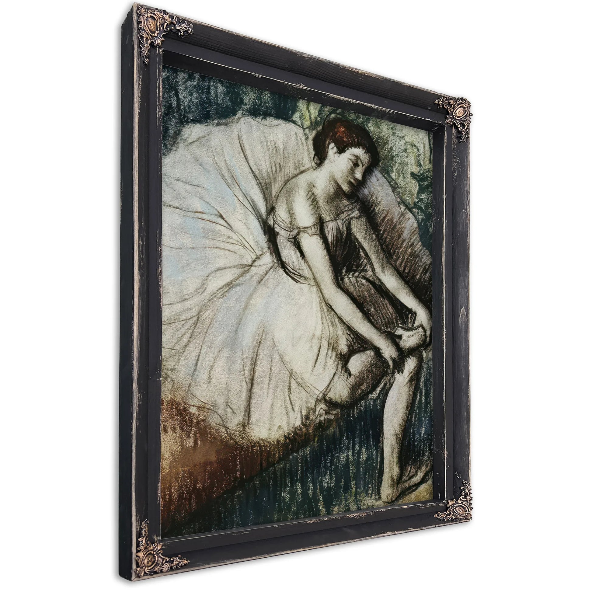 Tired Dancer By Edgar Degas Fine Art Print