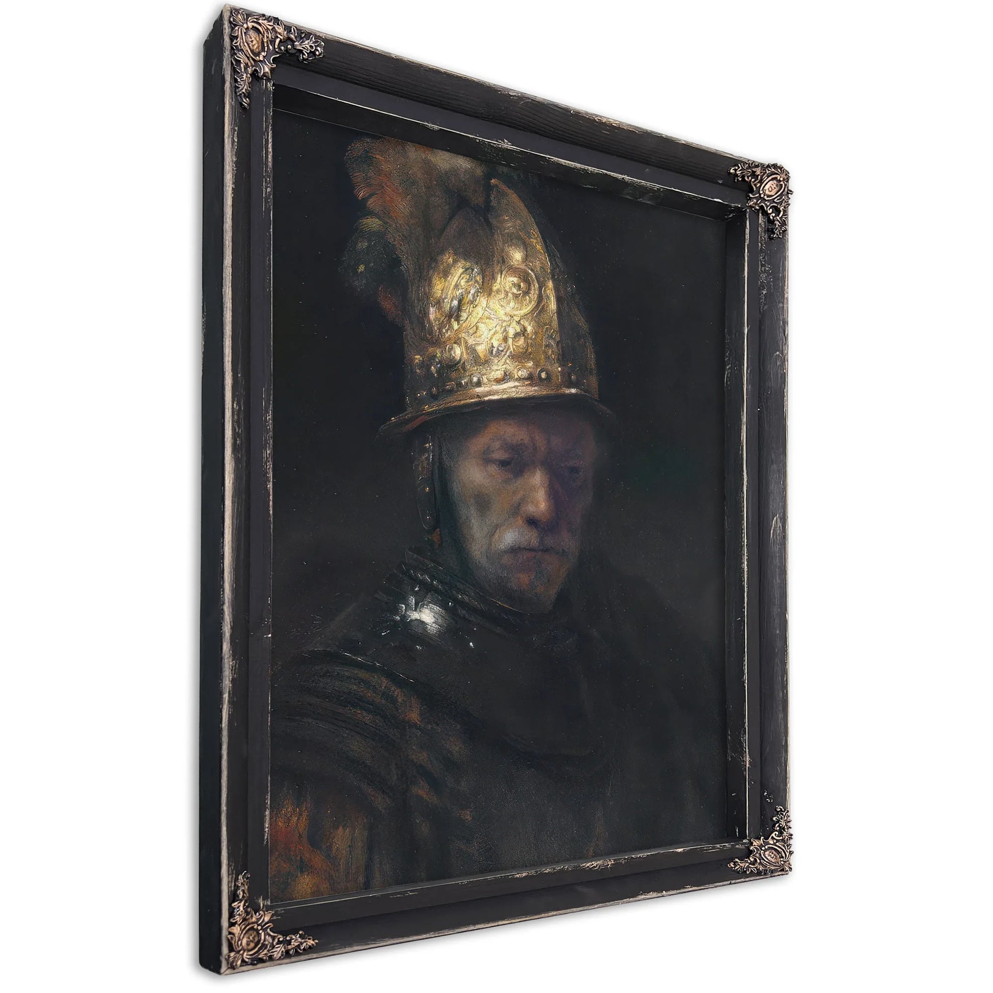 The Man With The Golden Helmet By Rembrandt Fine Art Print