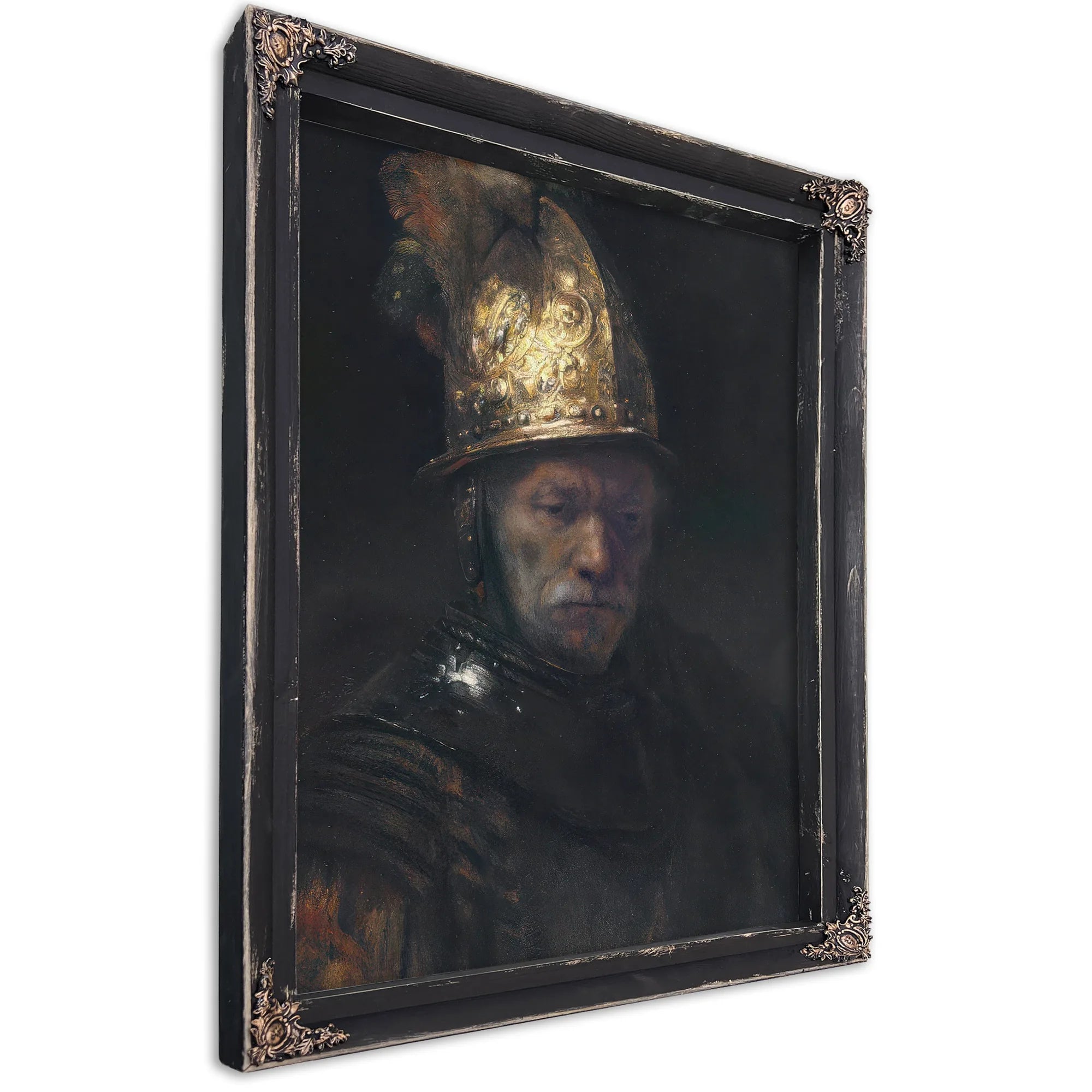 The Man With The Golden Helmet By Rembrandt Fine Art Print