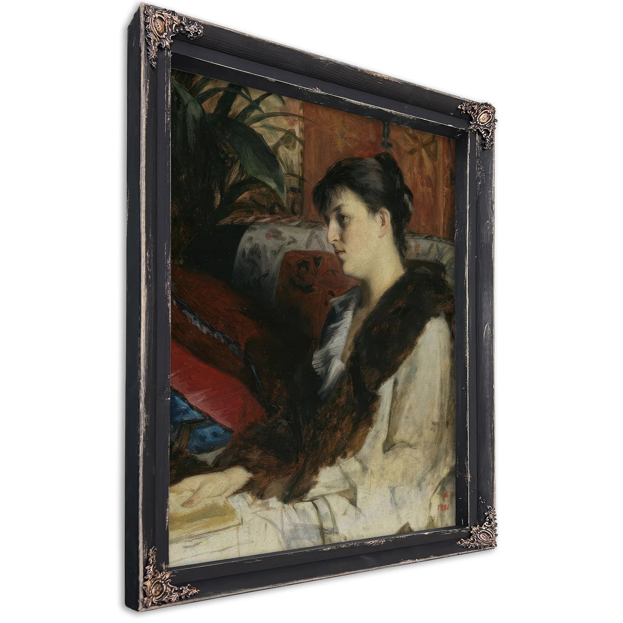 The Artist 1039 S Sister In Law 1881 By Marie Bashkirtseff Fine Art Print