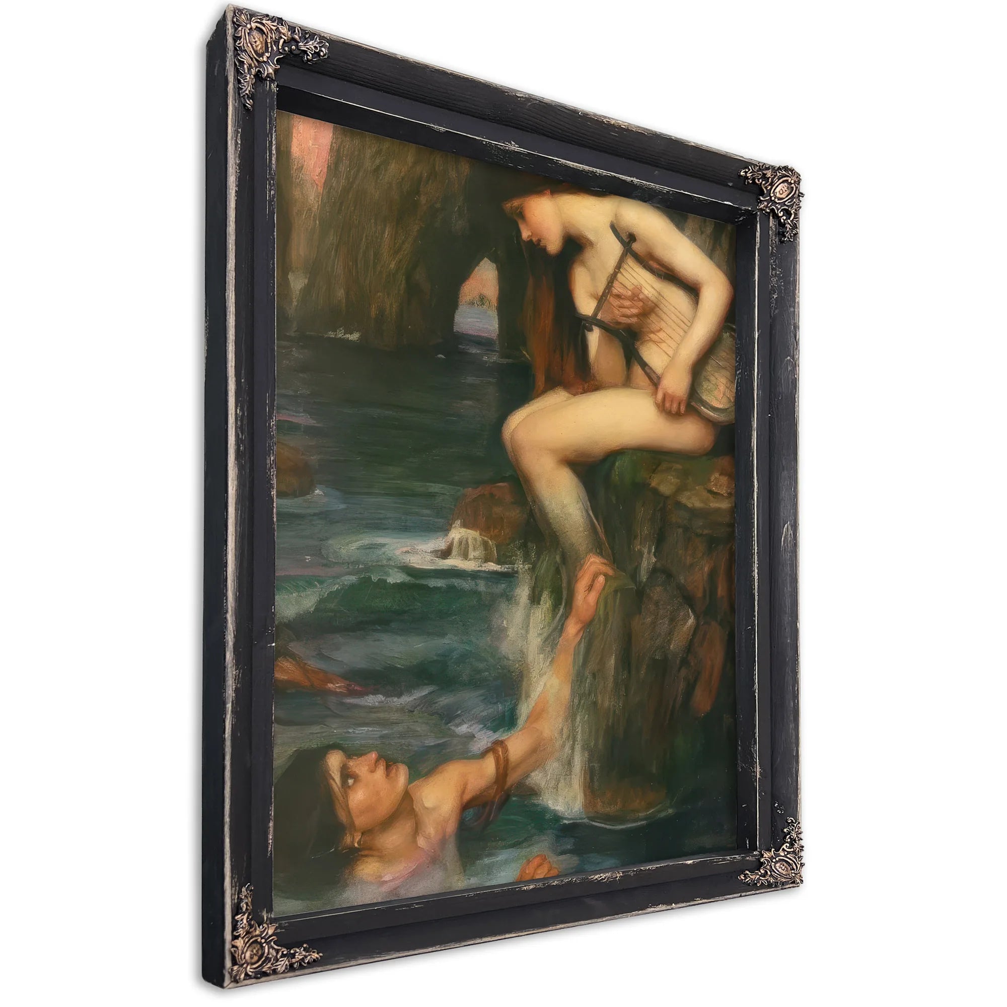 The Siren By John Waterhouse Fine Art Print