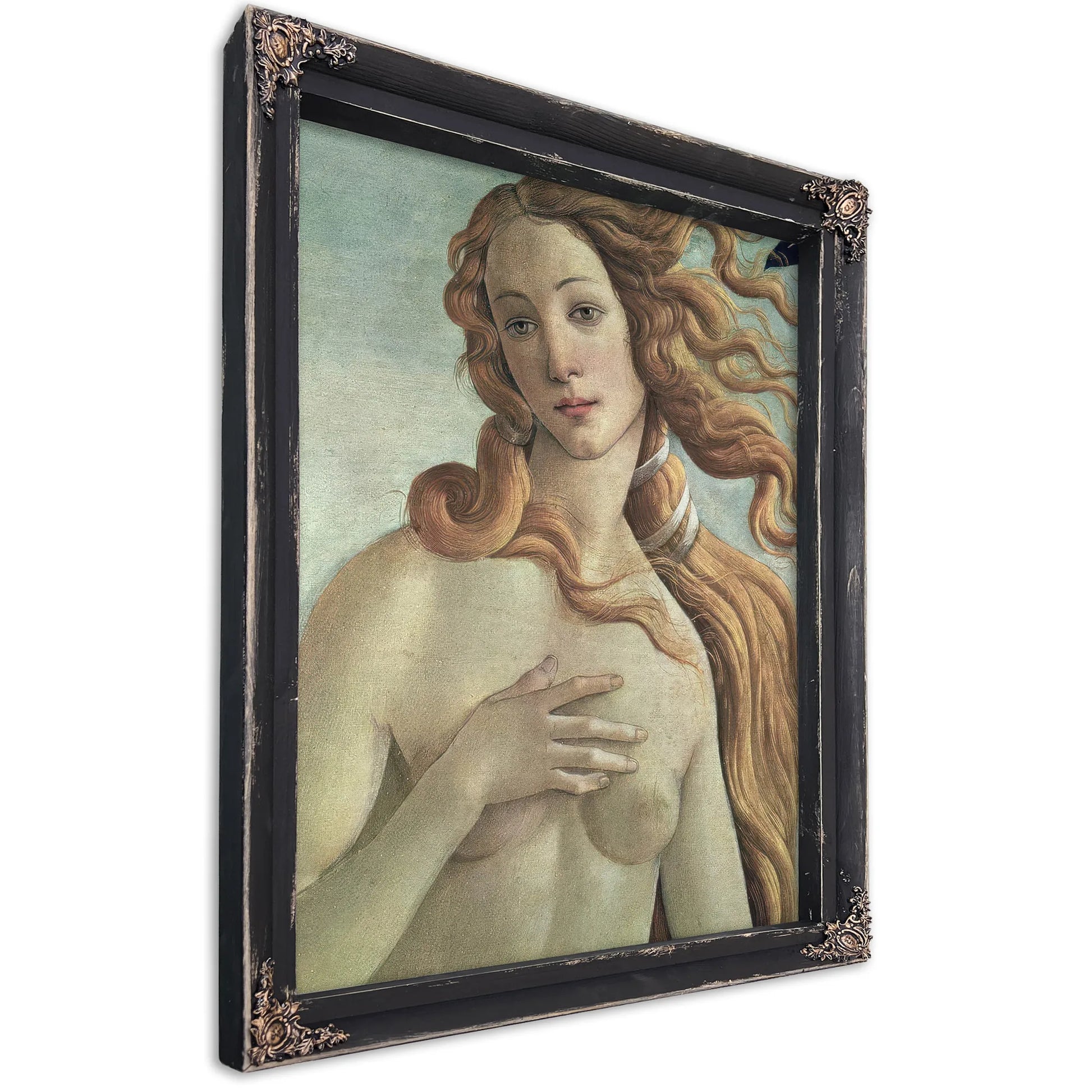 Venus Detail From The Birth Of Venus By Sandro Botticelli Fine Art Print