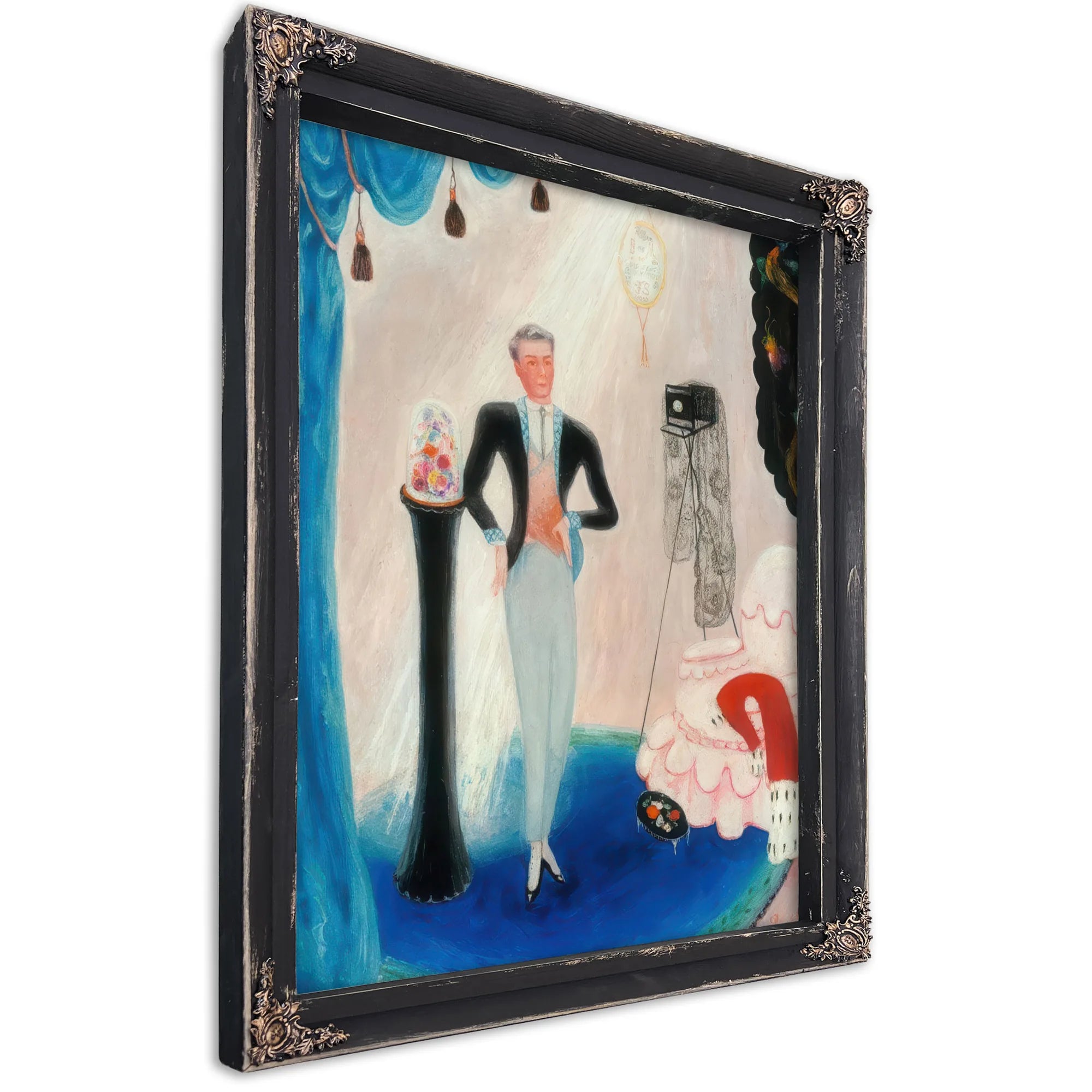 Portrait Of Baron De Meyer By Florine Stettheimer Fine Art Print