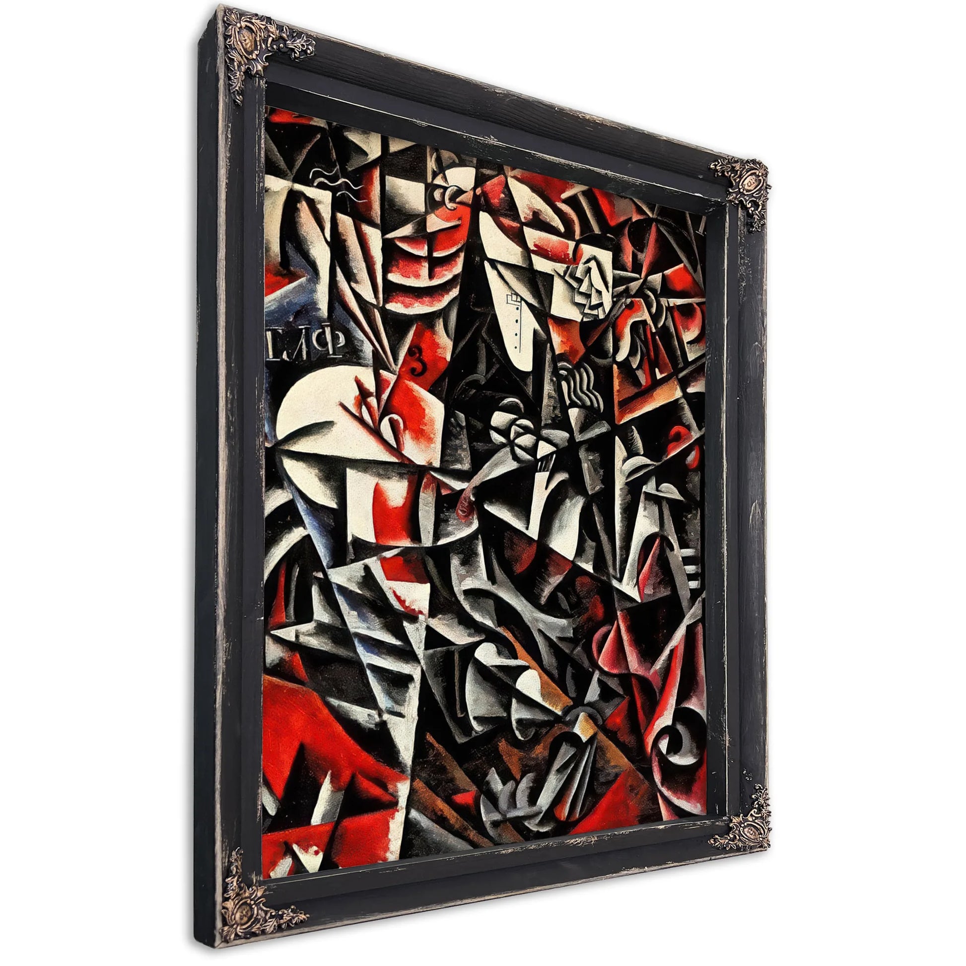 Traveling Woman By Liubov Popova Fine Art Print