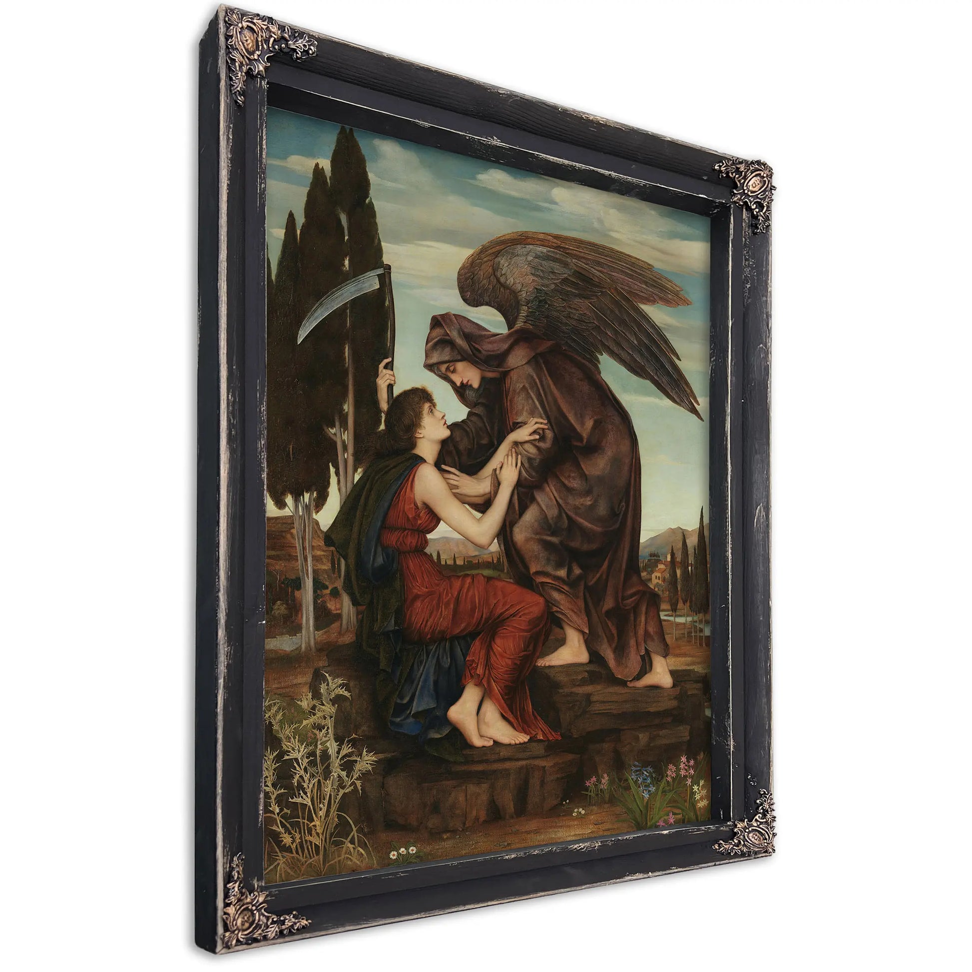 The Angel Of Death by Evelyn De Morgan