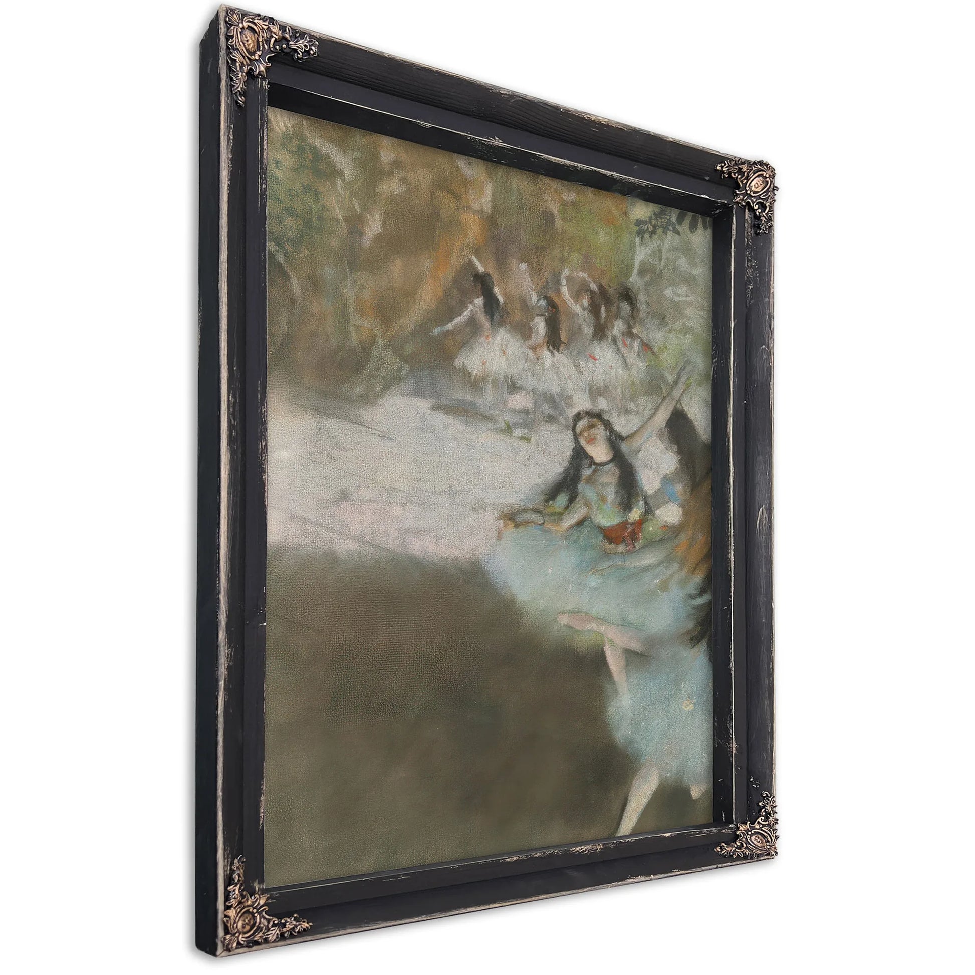 On The Stage By Edgar Degas Fine Art Print