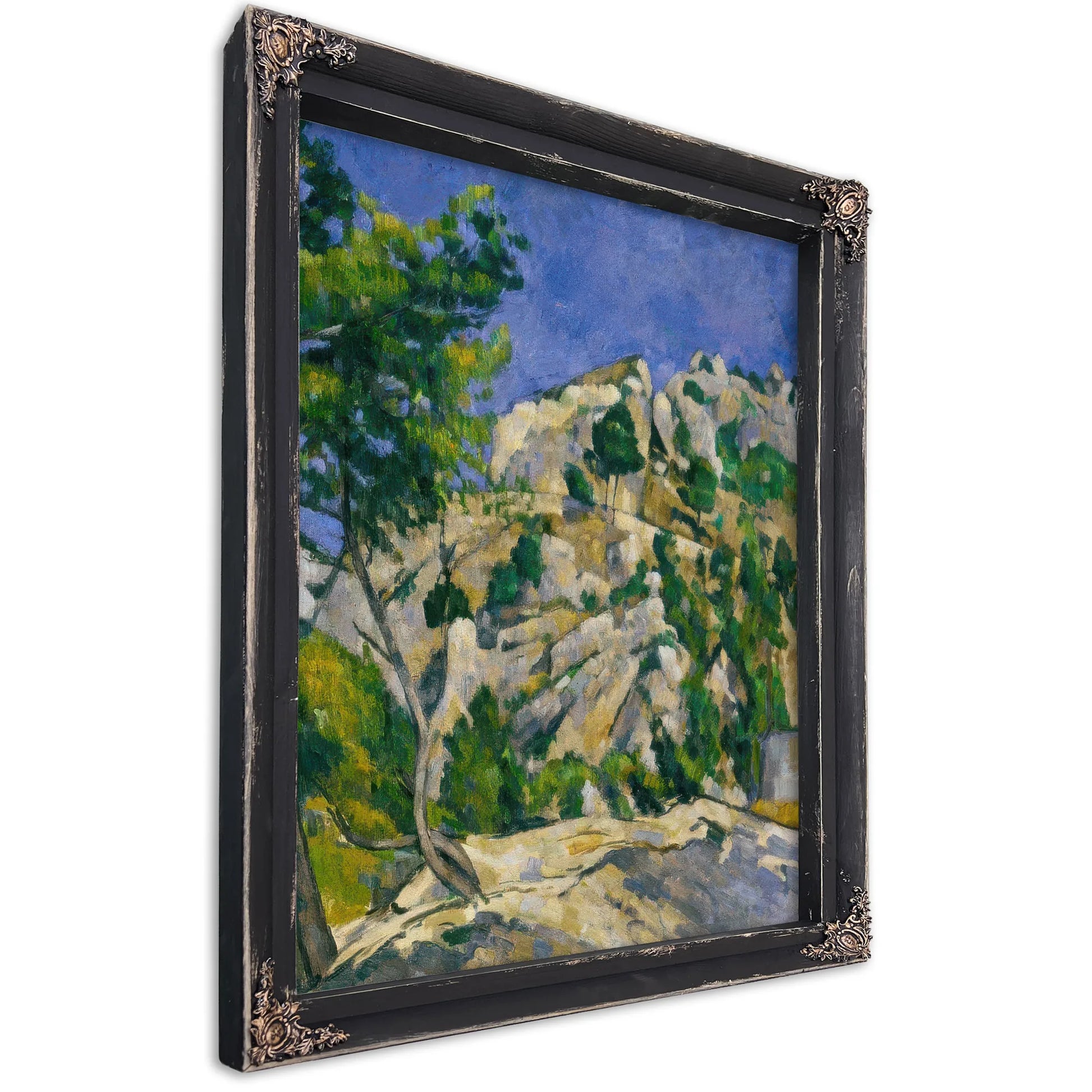 Bottom Of The Ravine By Paul Cezanne Fine Art Print