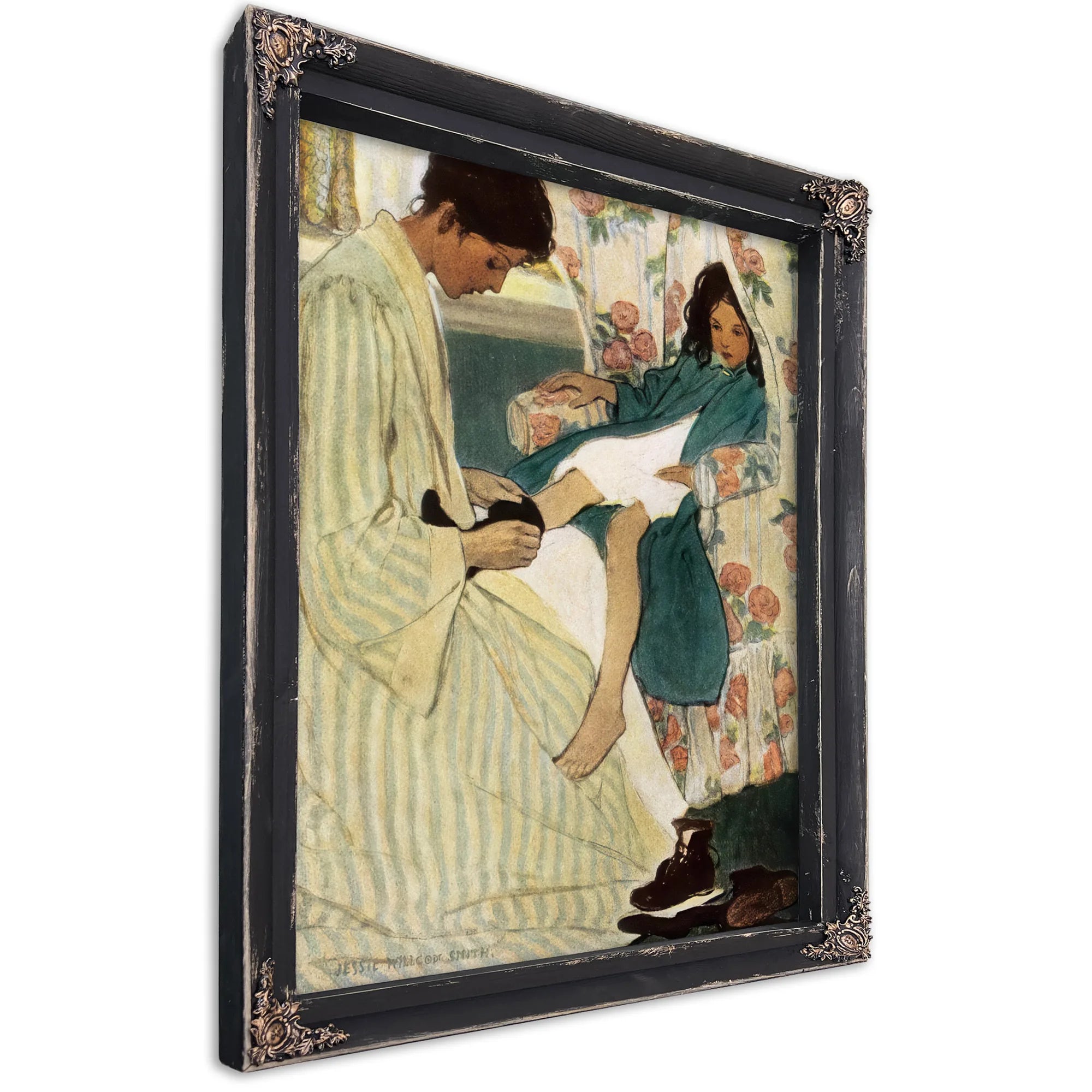 A Mothers Day Illustrated By Jessie Willcox Smith Fine Art Print