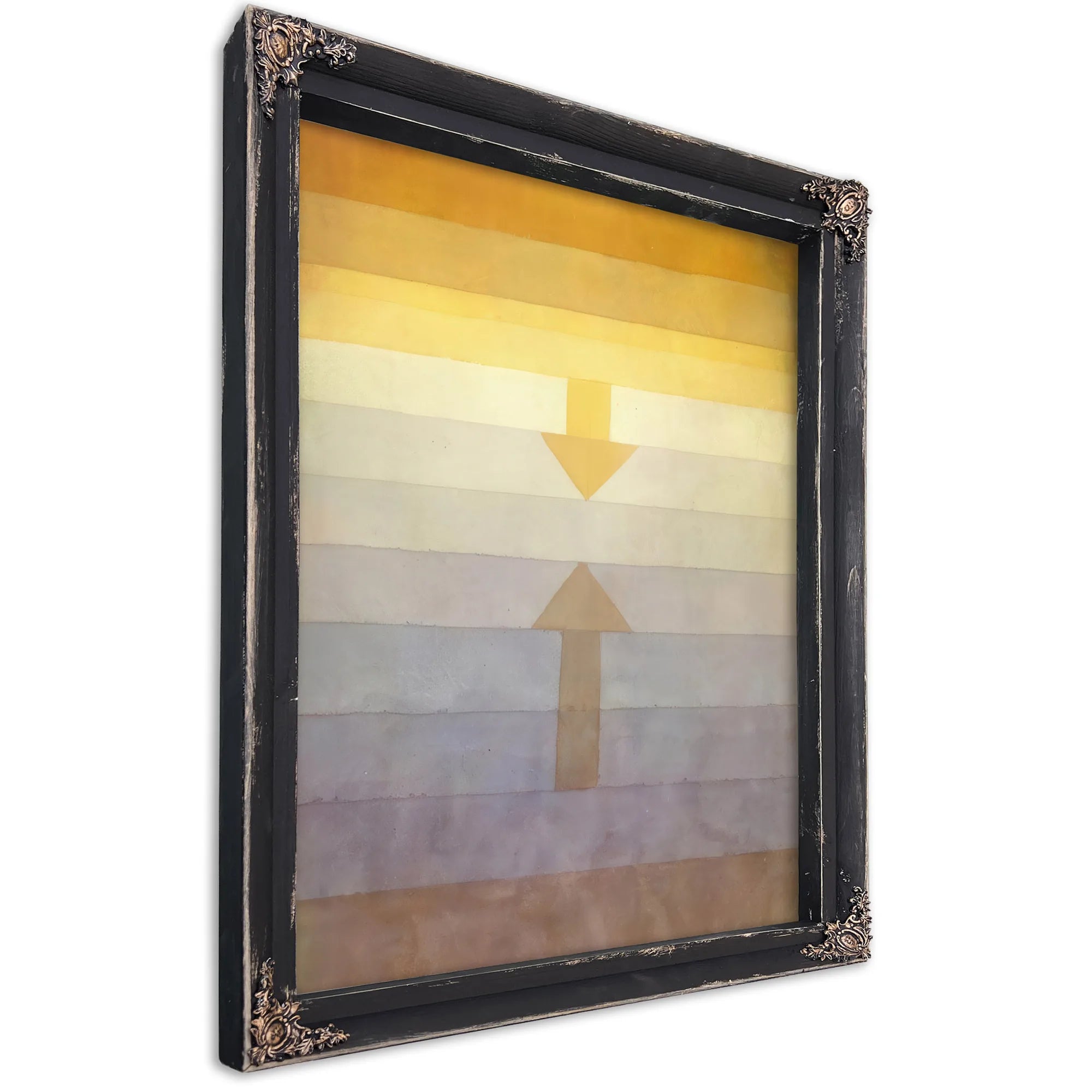 Separation In The Evening 1922 79 By Paul Klee Fine Art Print
