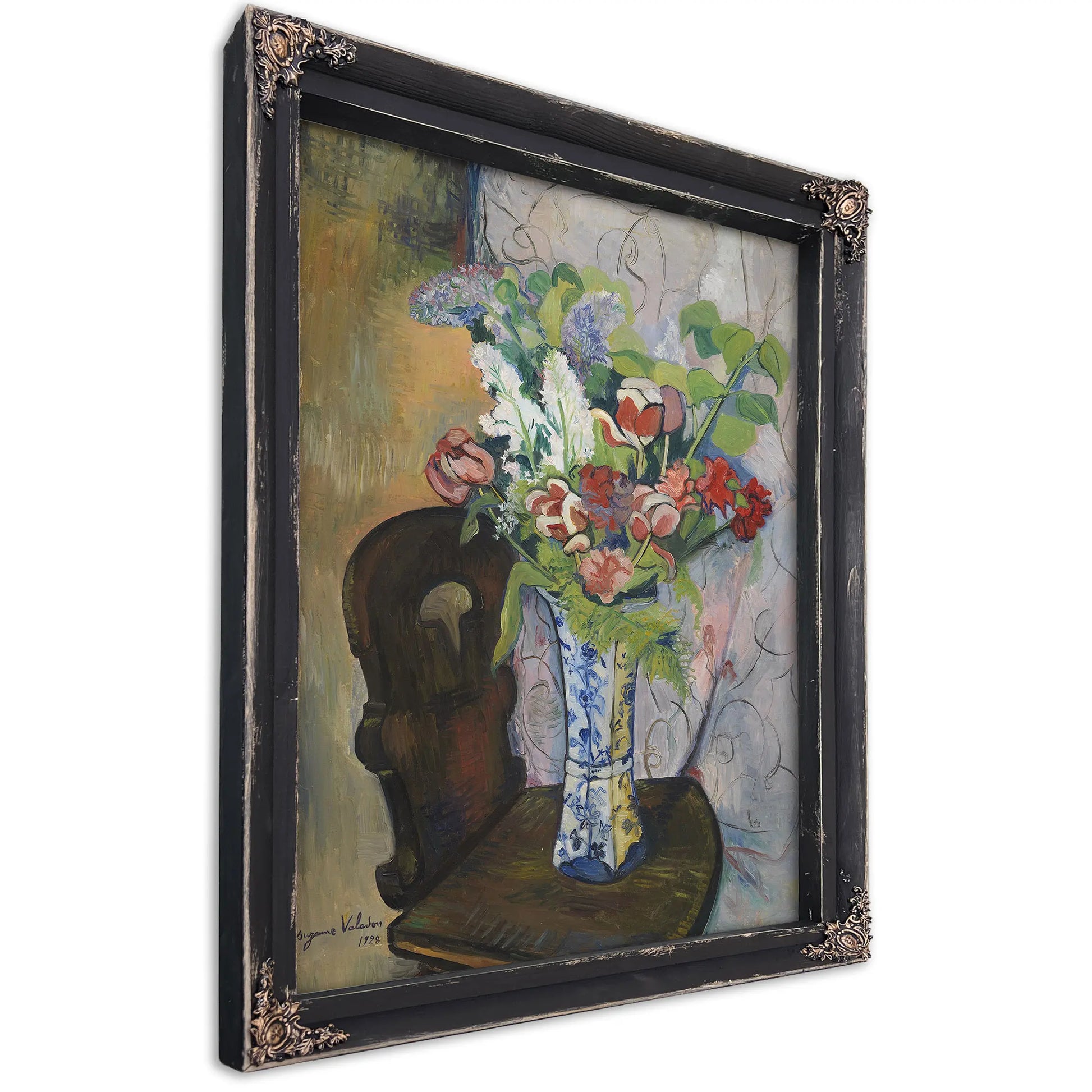 Forarsblomster I En Vase 1928 by Suzanne Valadon
