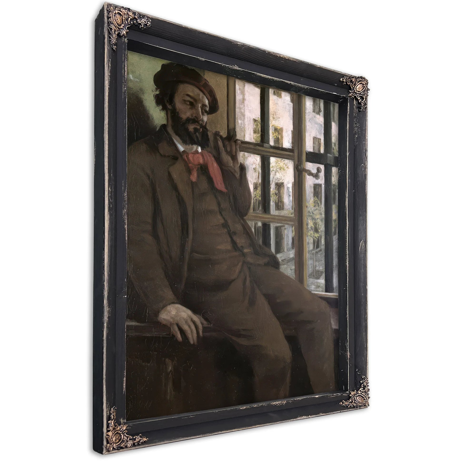 Self Portrait At Sainte Pelagie By Jean Desire Gustave Courbet Fine Art Print