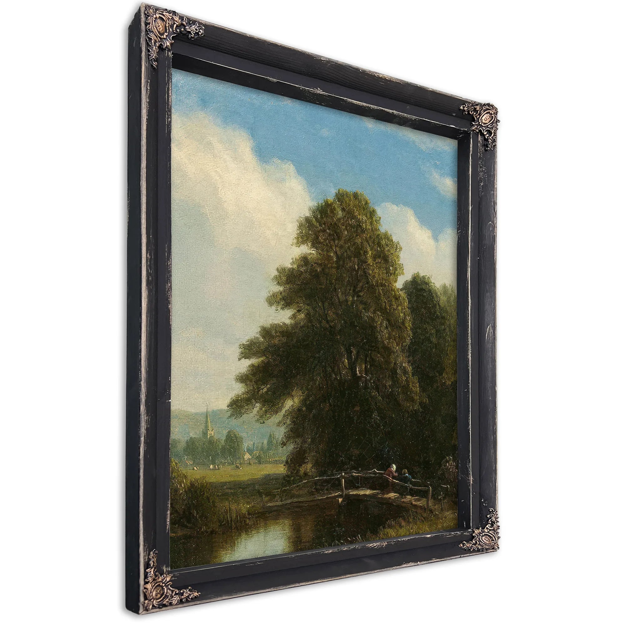 The Darent, Kent, England By Sanford Robinson Gifford Fine Art Print
