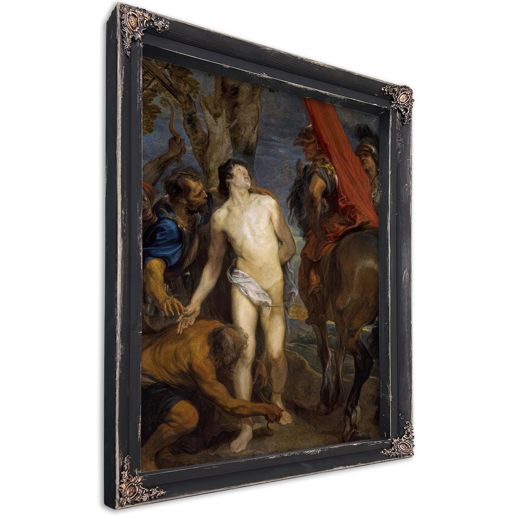 Saint Sebastian Bound For Martyrdom By Anthony Van Dyck Fine Art Print