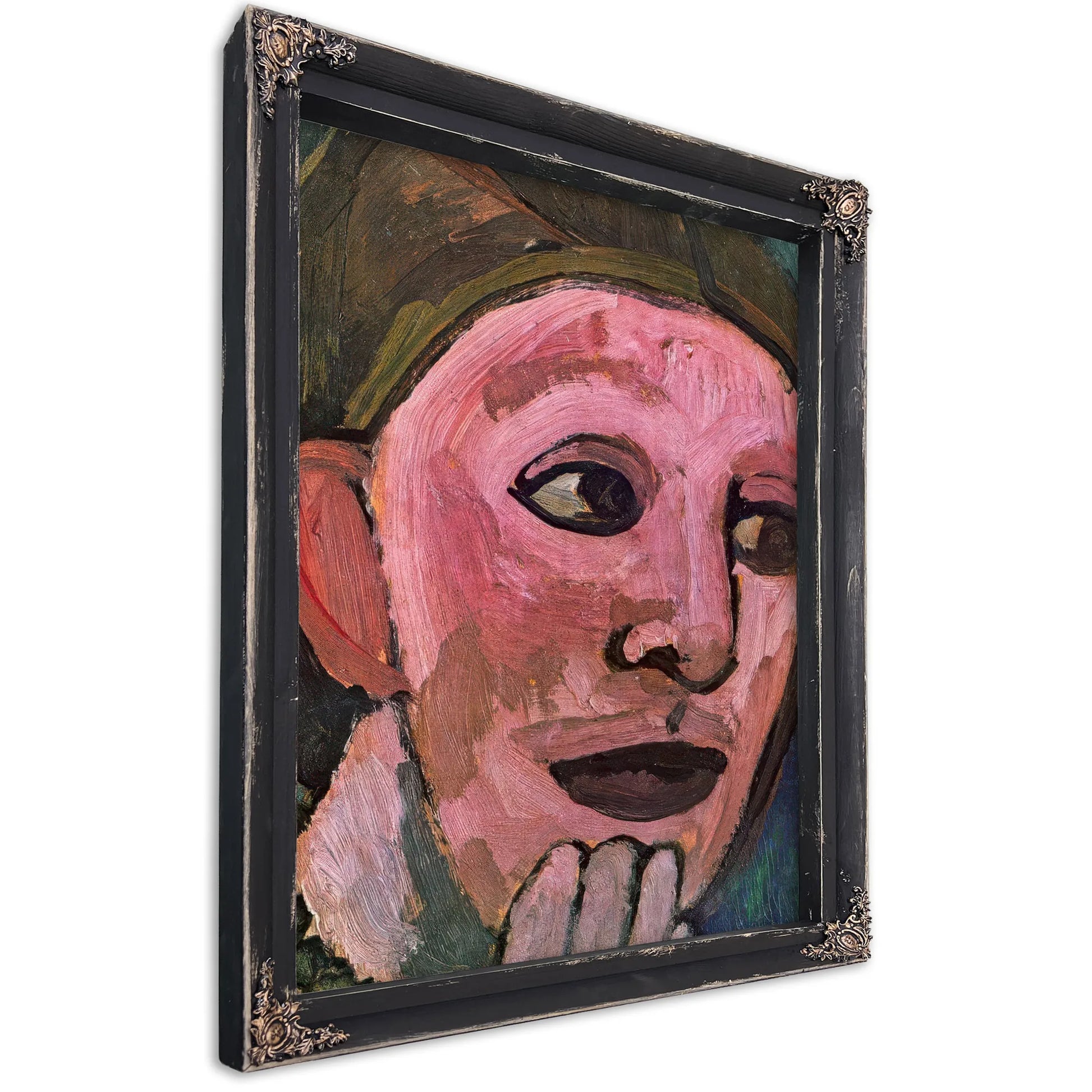 Self Portrait 1907 1907 By Paula Modersohn Becker Fine Art Print