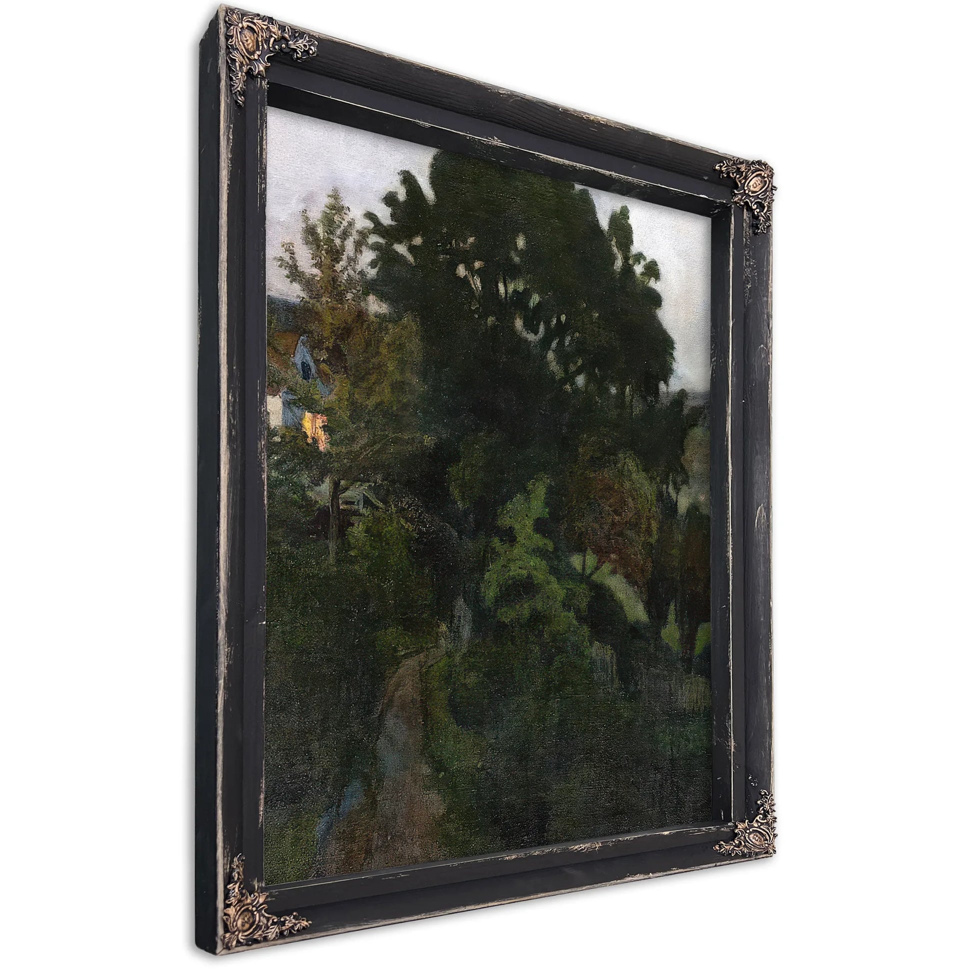 Autumn Dusk In The Garden By Nicolai Astrup Fine Art Print