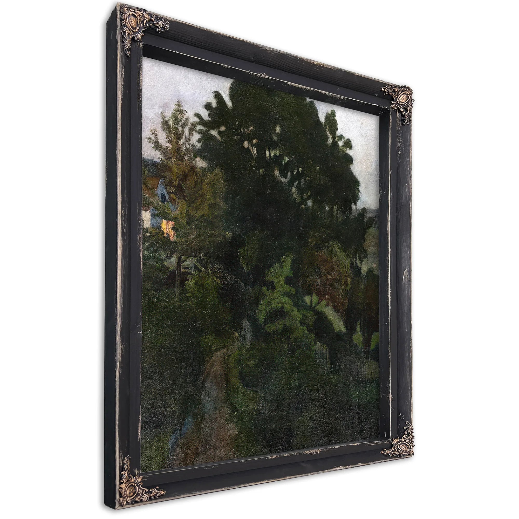 Autumn Dusk In The Garden By Nicolai Astrup Fine Art Print
