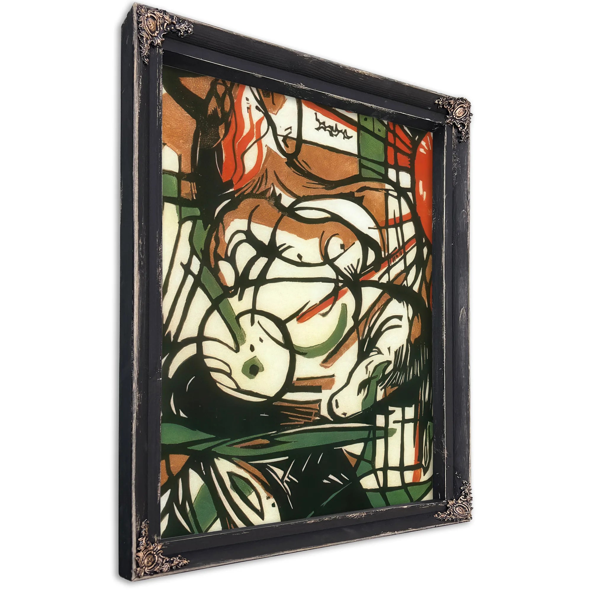 Birth Of The Horses By Franz Marc Fine Art Print