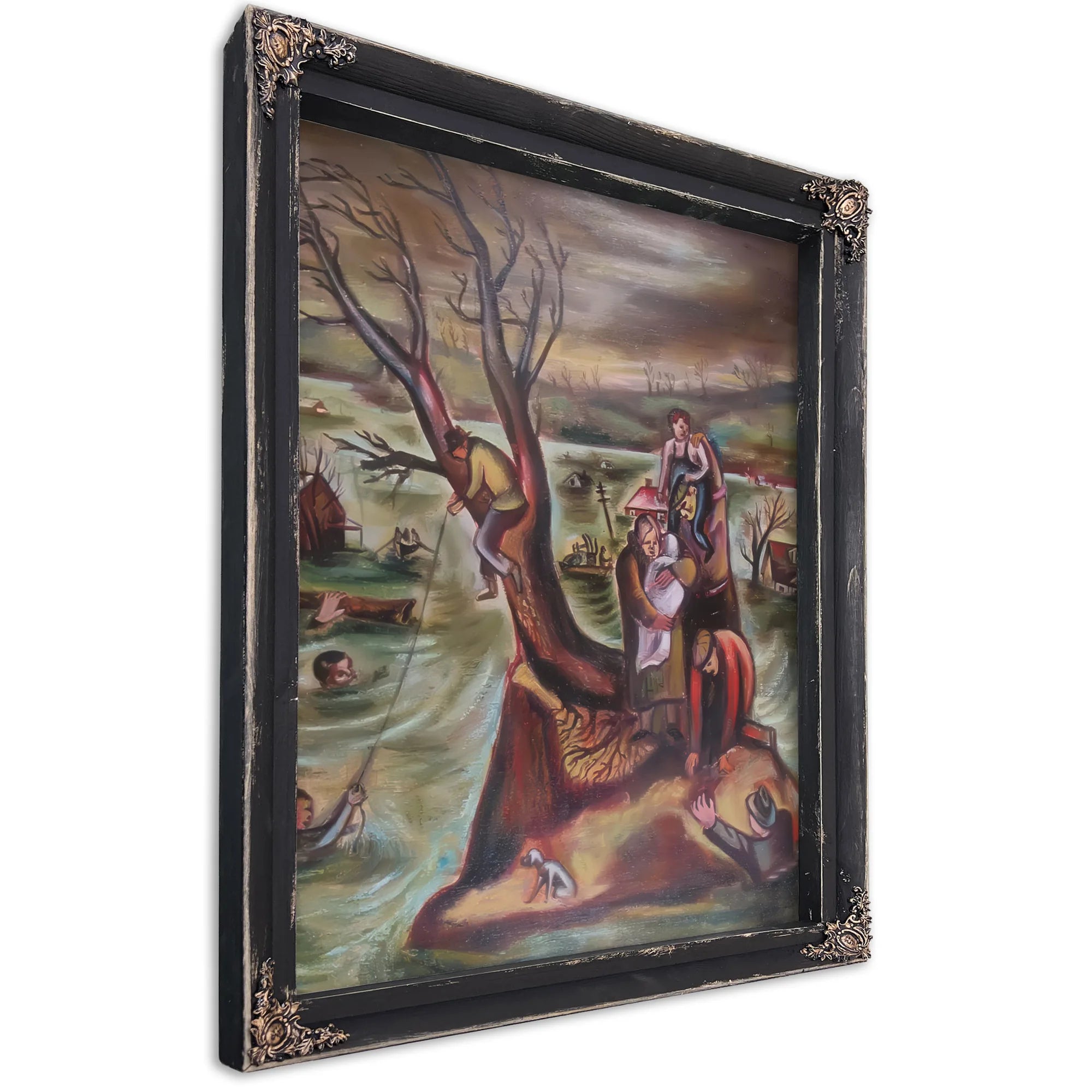 The Flood By Leon Bibel Fine Art Print