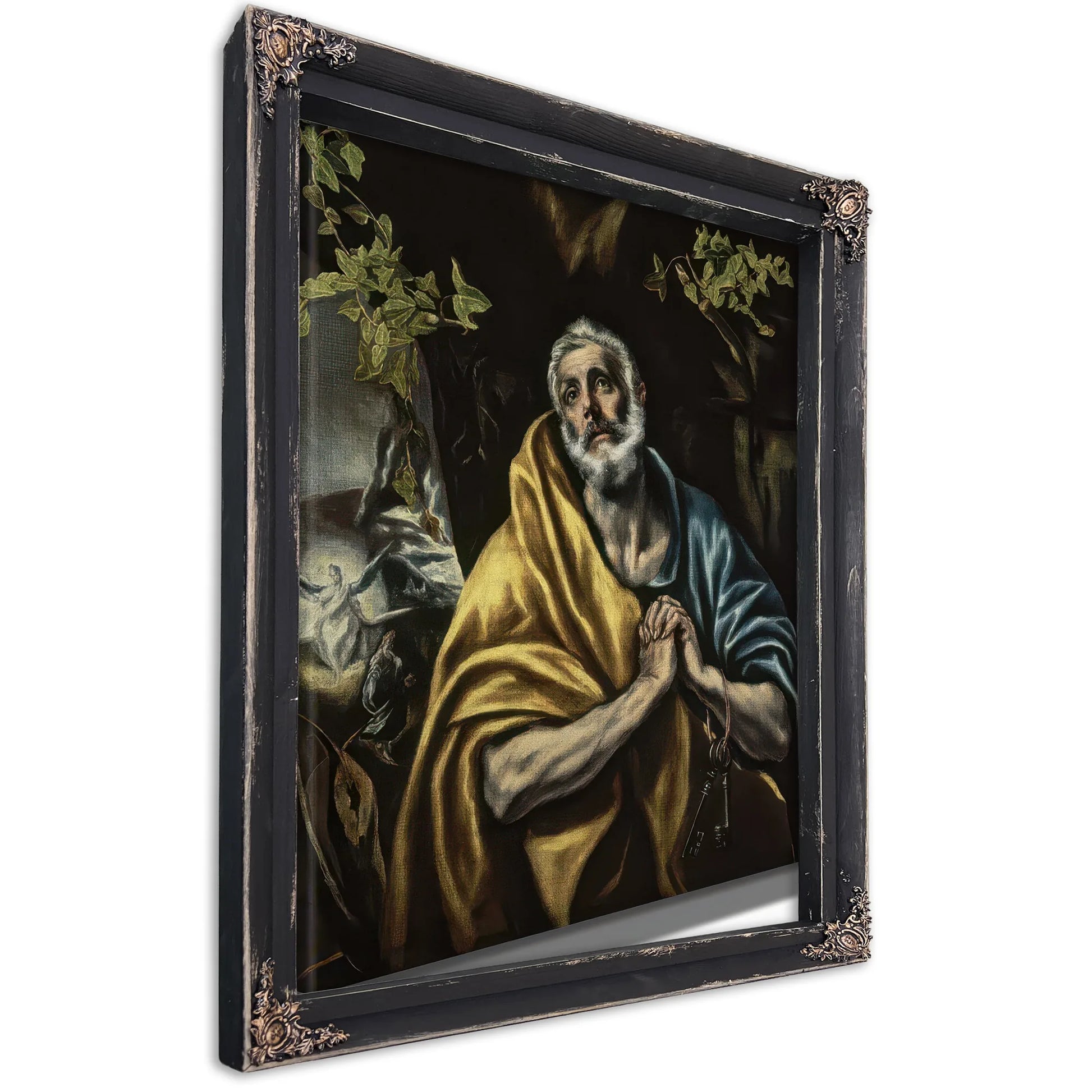 The Penitent Saint Peter By El Greco Fine Art Print