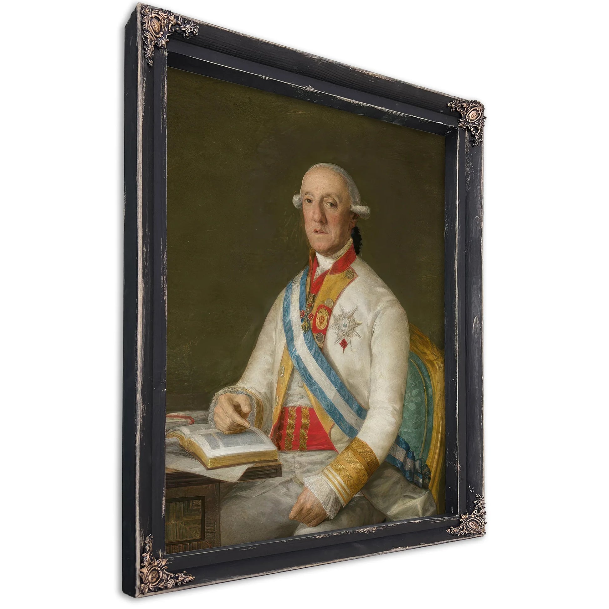 Vicente Maria De Vera De Aragon Duque De La Roca By Francisco De Goya Fine Art Print