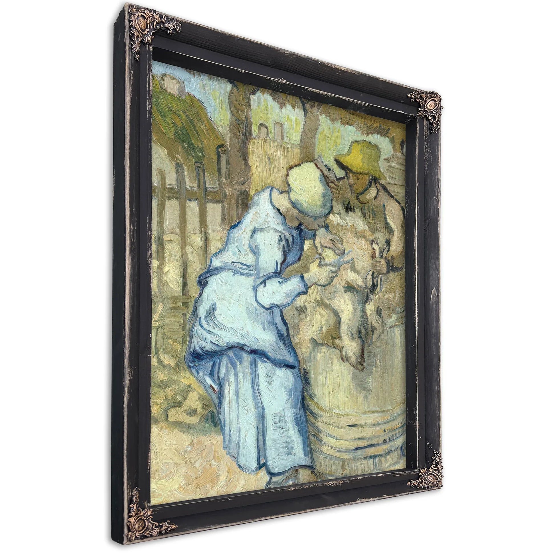 The Sheep Shearer (After Millet) By Vincent Van Gogh Fine Art Print