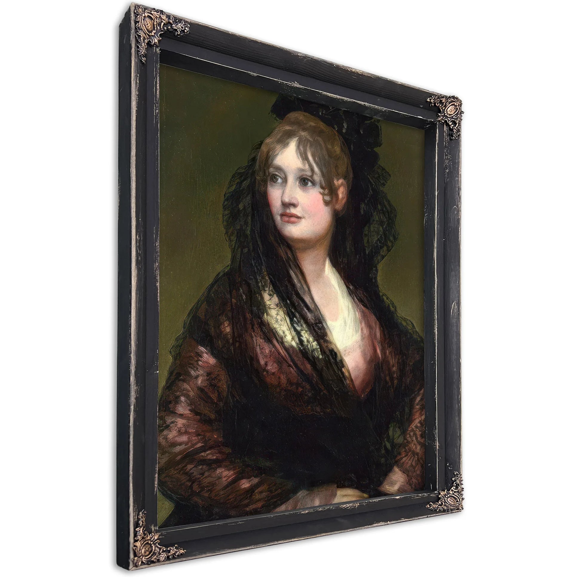 Dona Isabel De Porcel By Francisco De Goya Fine Art Print