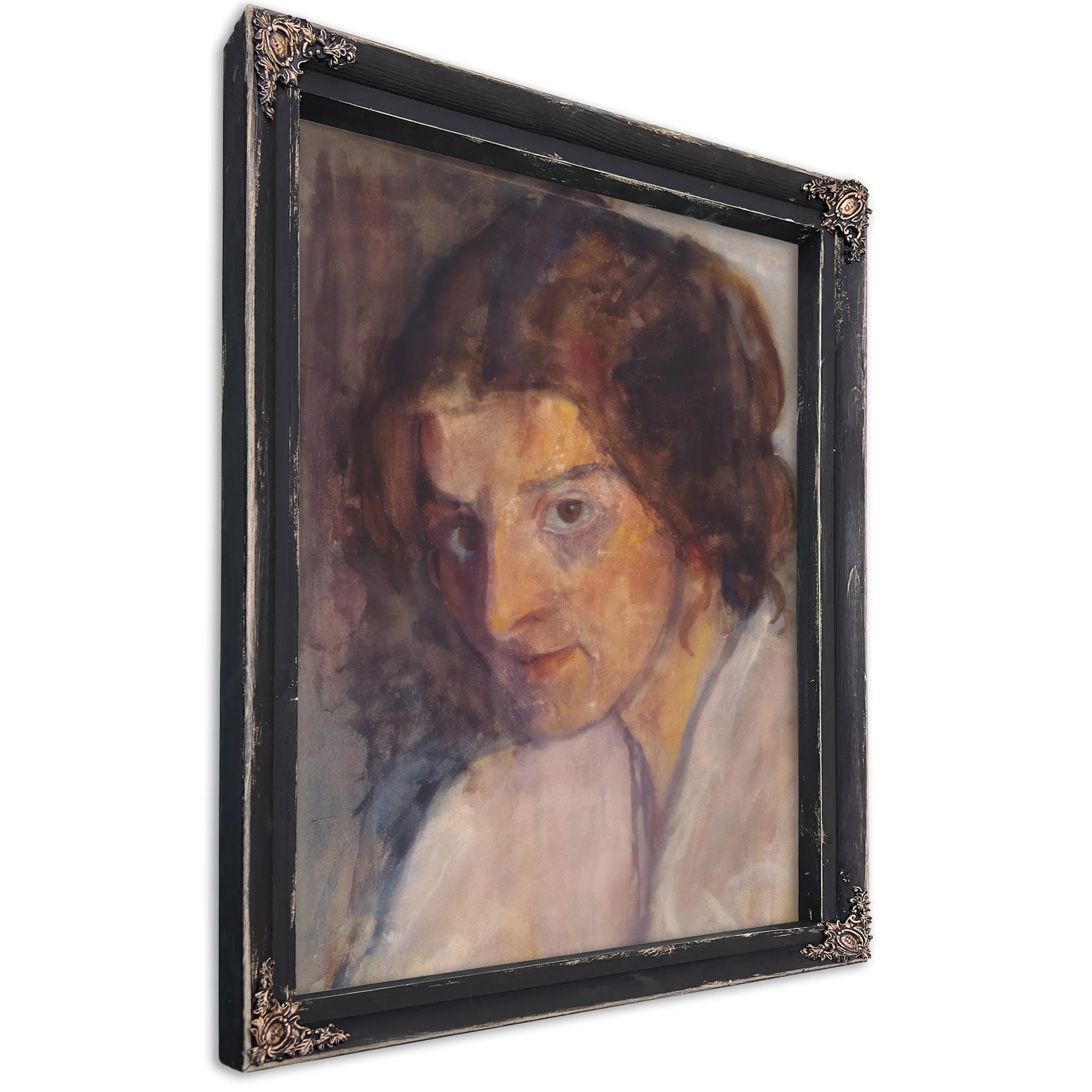 Self Portrait 5 By Paula Modersohn Becker Fine Art Print