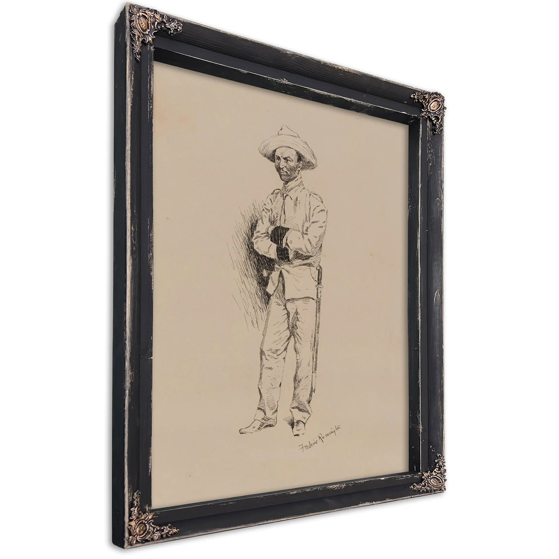 Young Spanish Officer by Frederic Remington