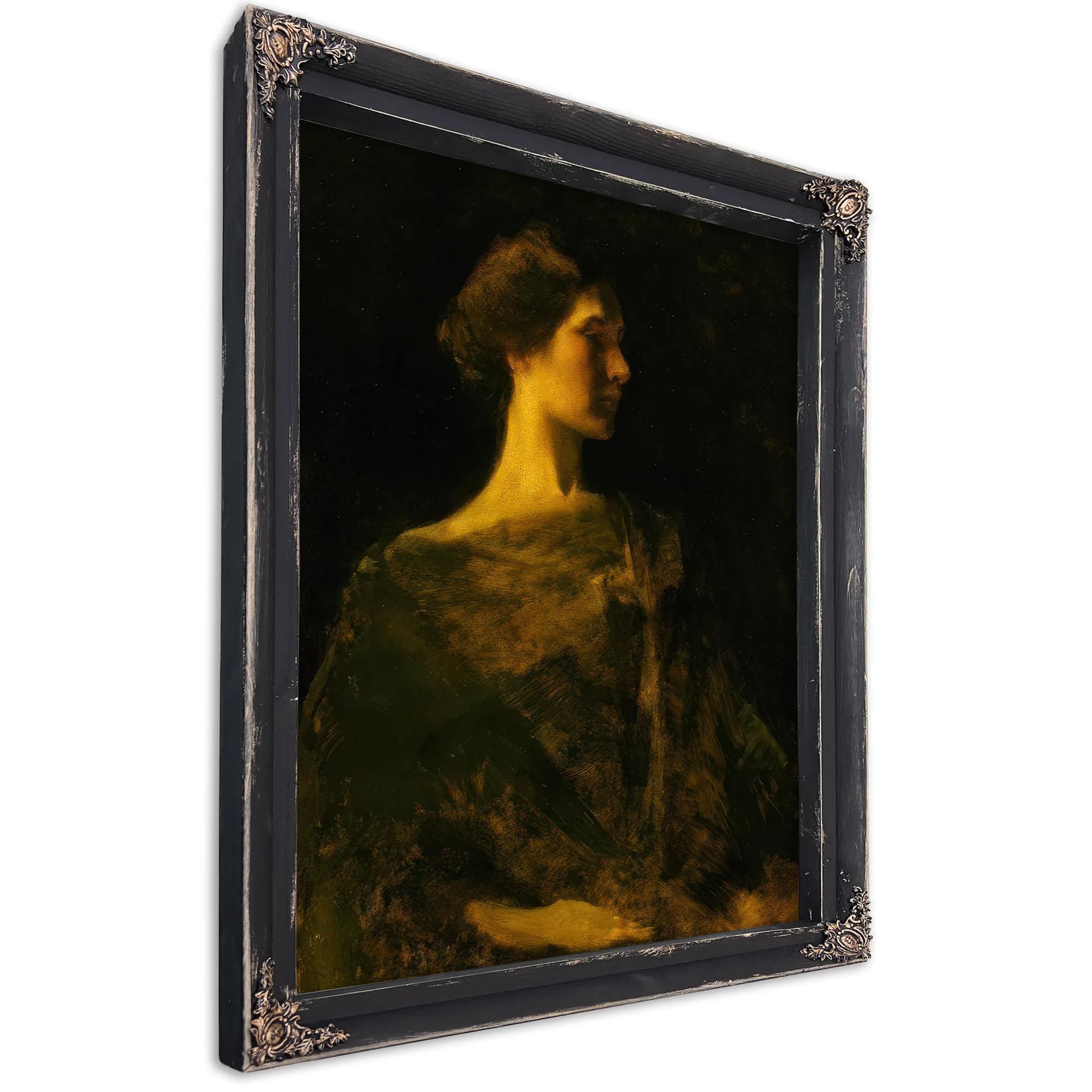 Alma By Thomas Wilmer Dewing Fine Art Print