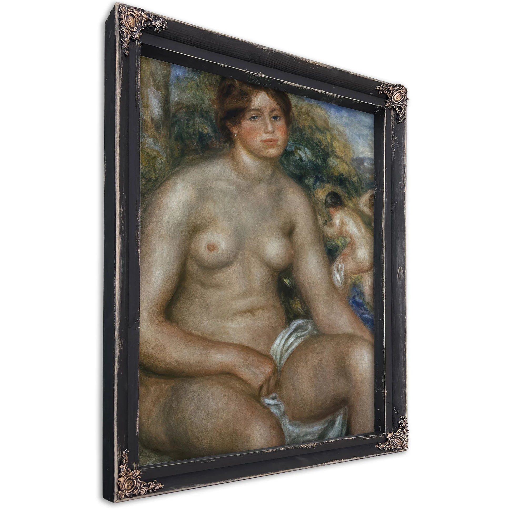 Seated Nude 3 By Pierre Auguste Renoir Fine Art Print