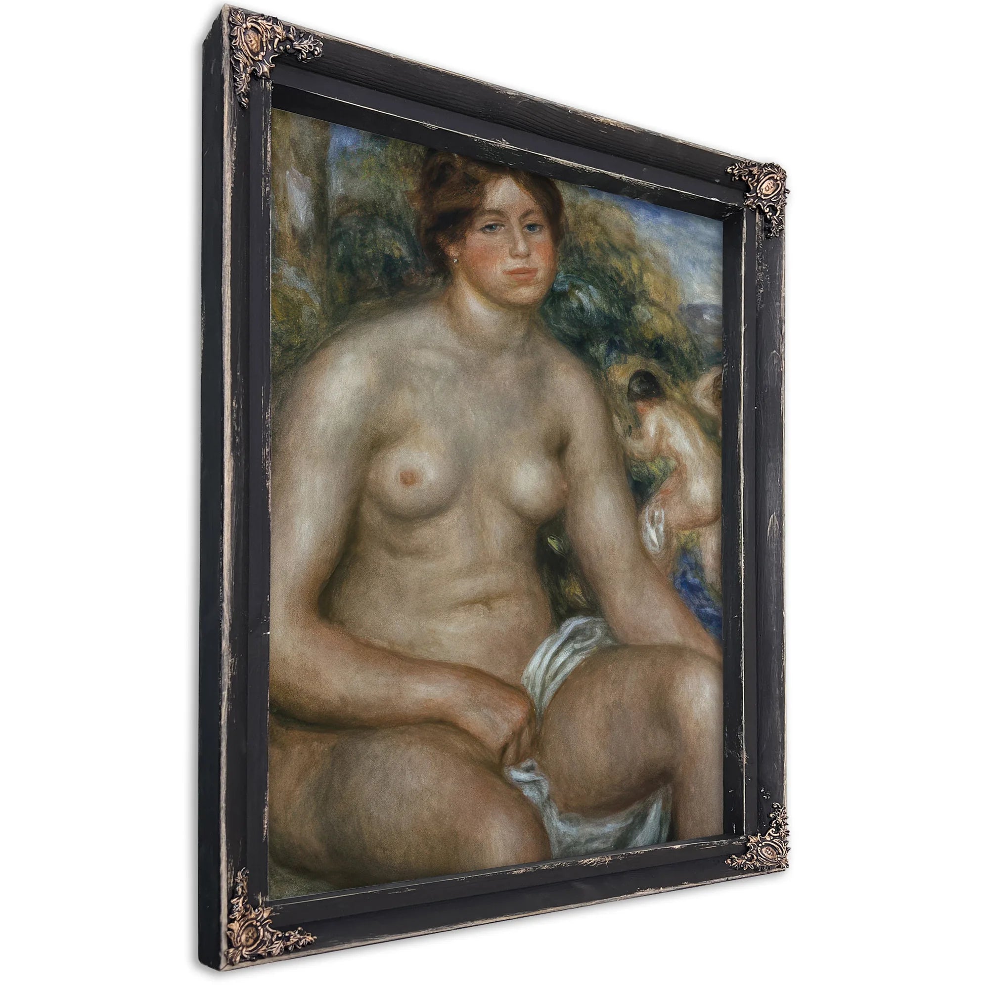 Seated Nude 3 By Pierre Auguste Renoir Fine Art Print
