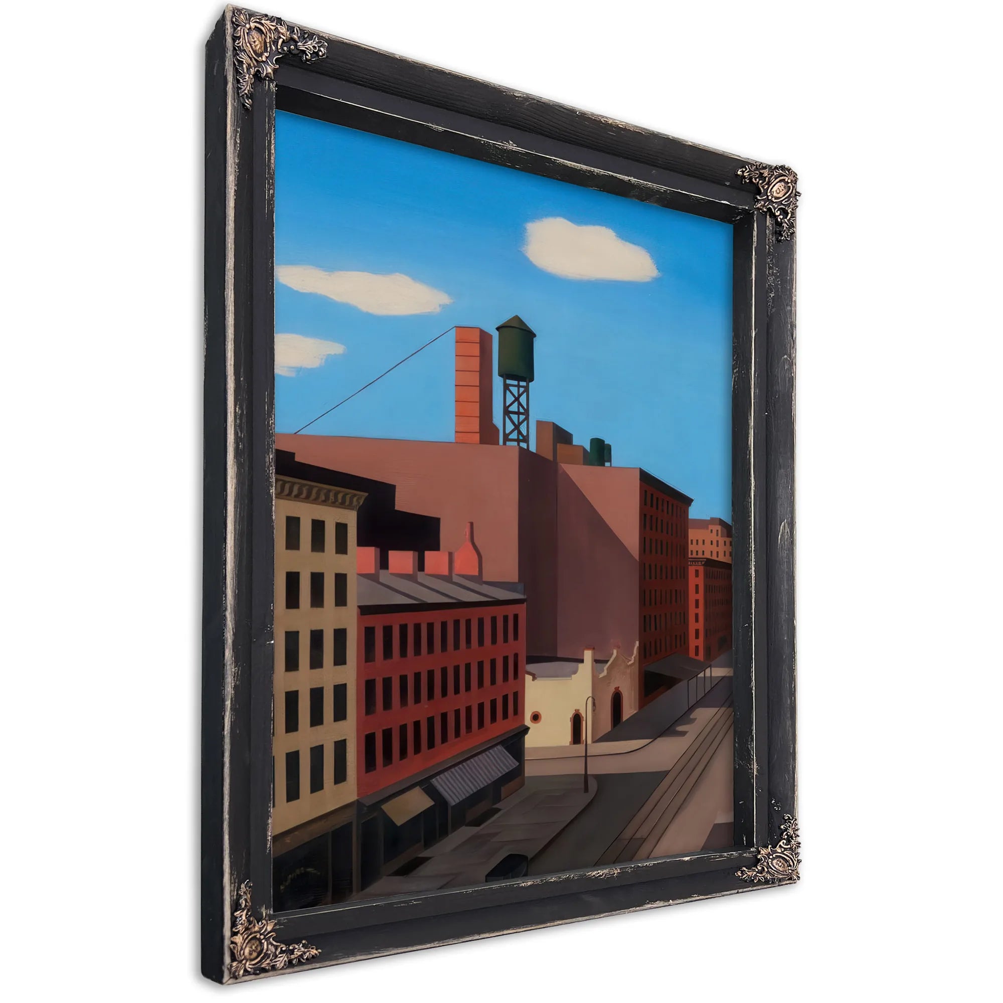 Hudson Street By George Ault Fine Art Print