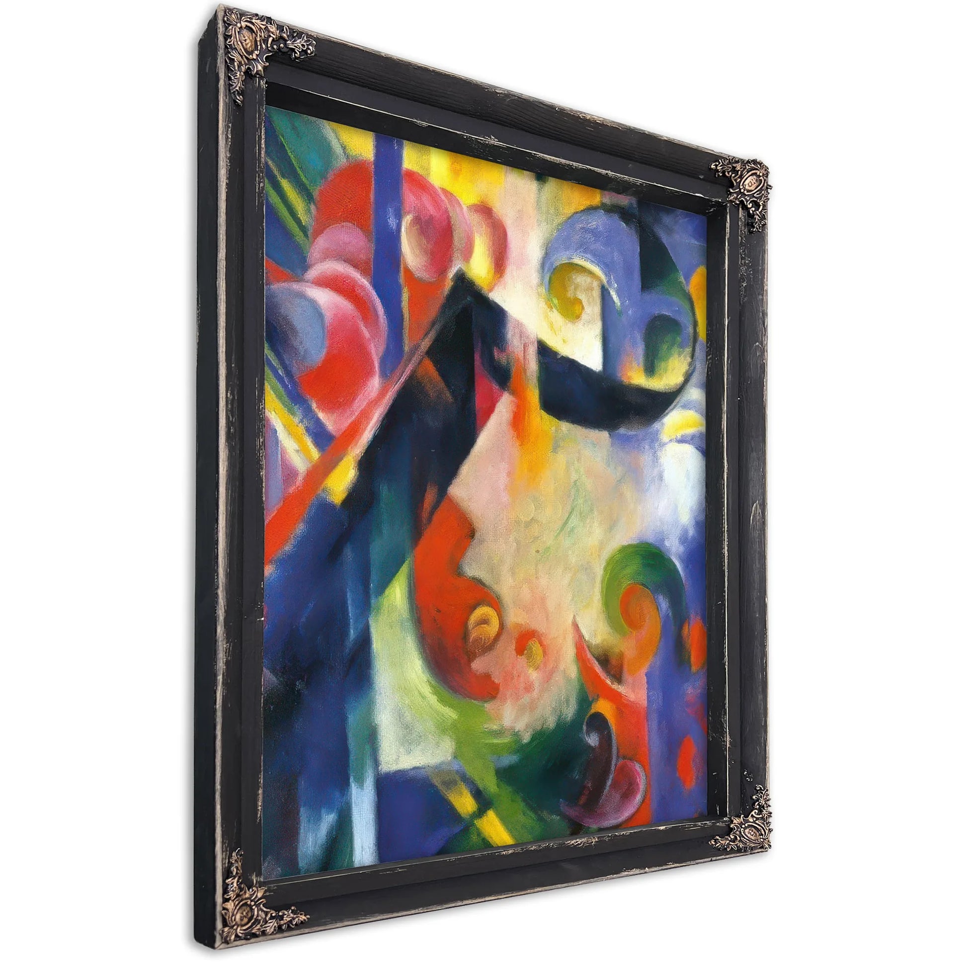 Broken Forms By Franz Marc Fine Art Print
