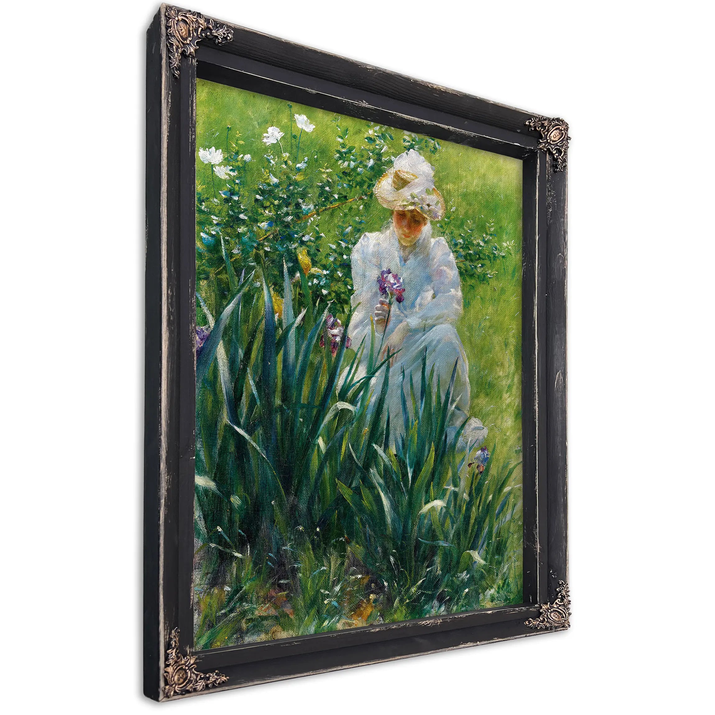 The Iris Bed (1891) by Charles Courtney Curran