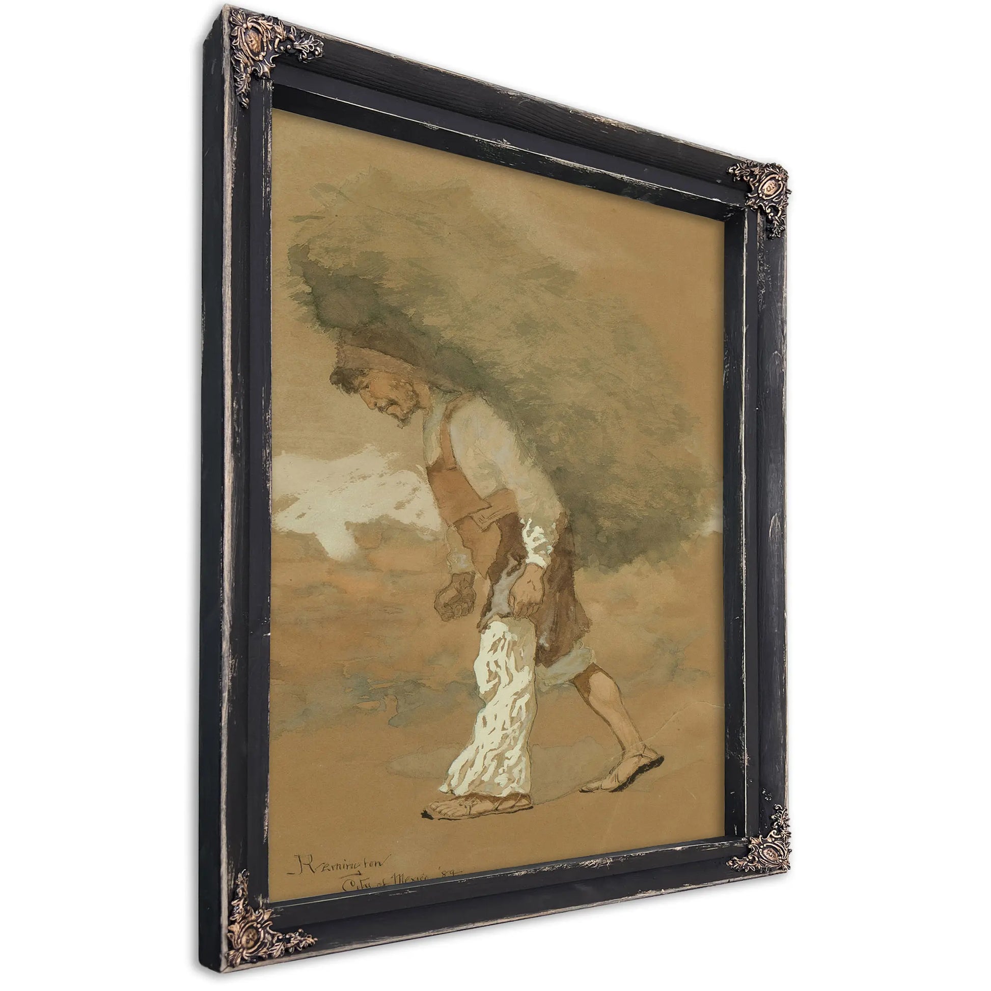 Carrying Fodder by Frederic Remington